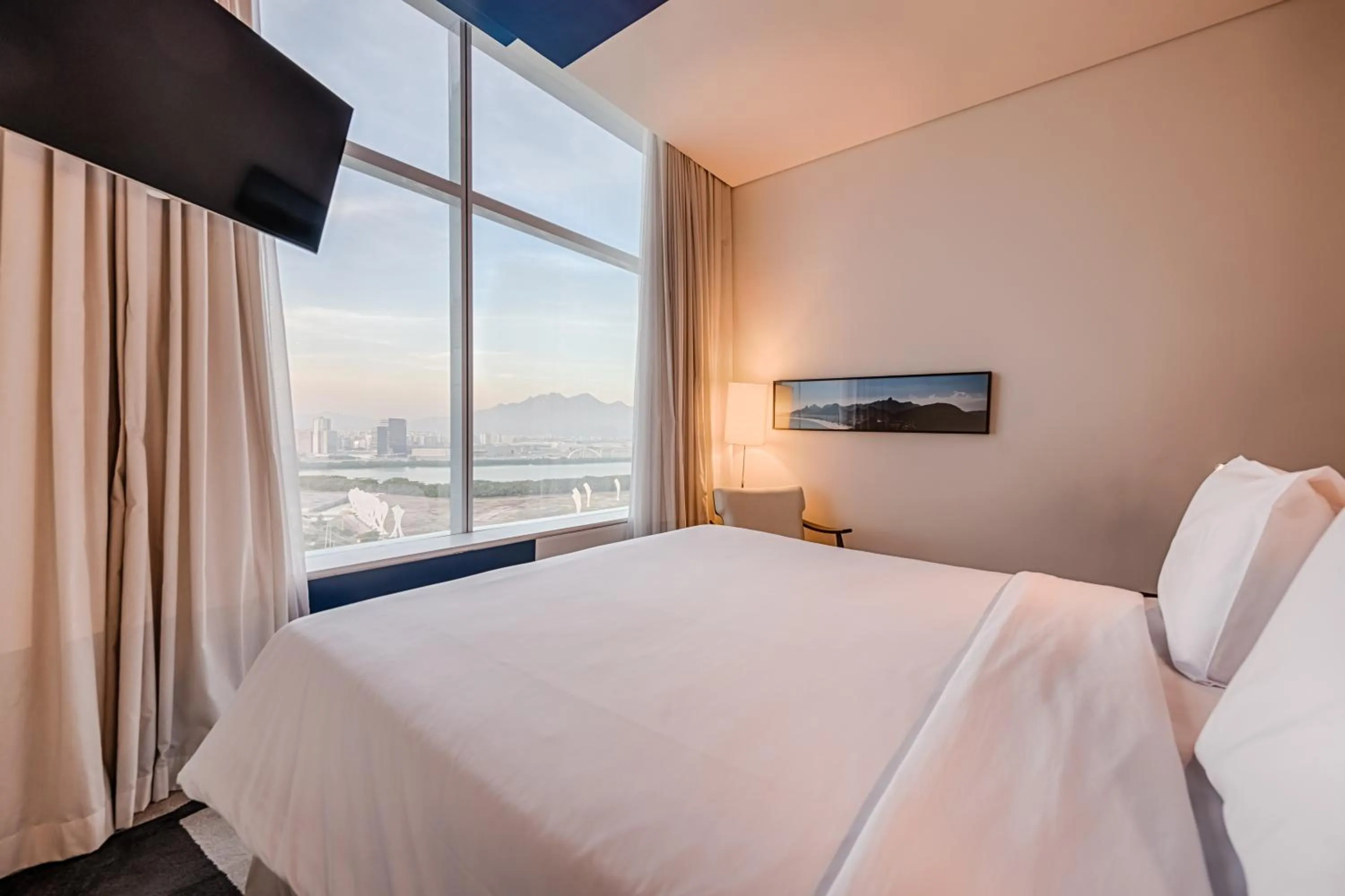 Bed in Lagune Barra Hotel