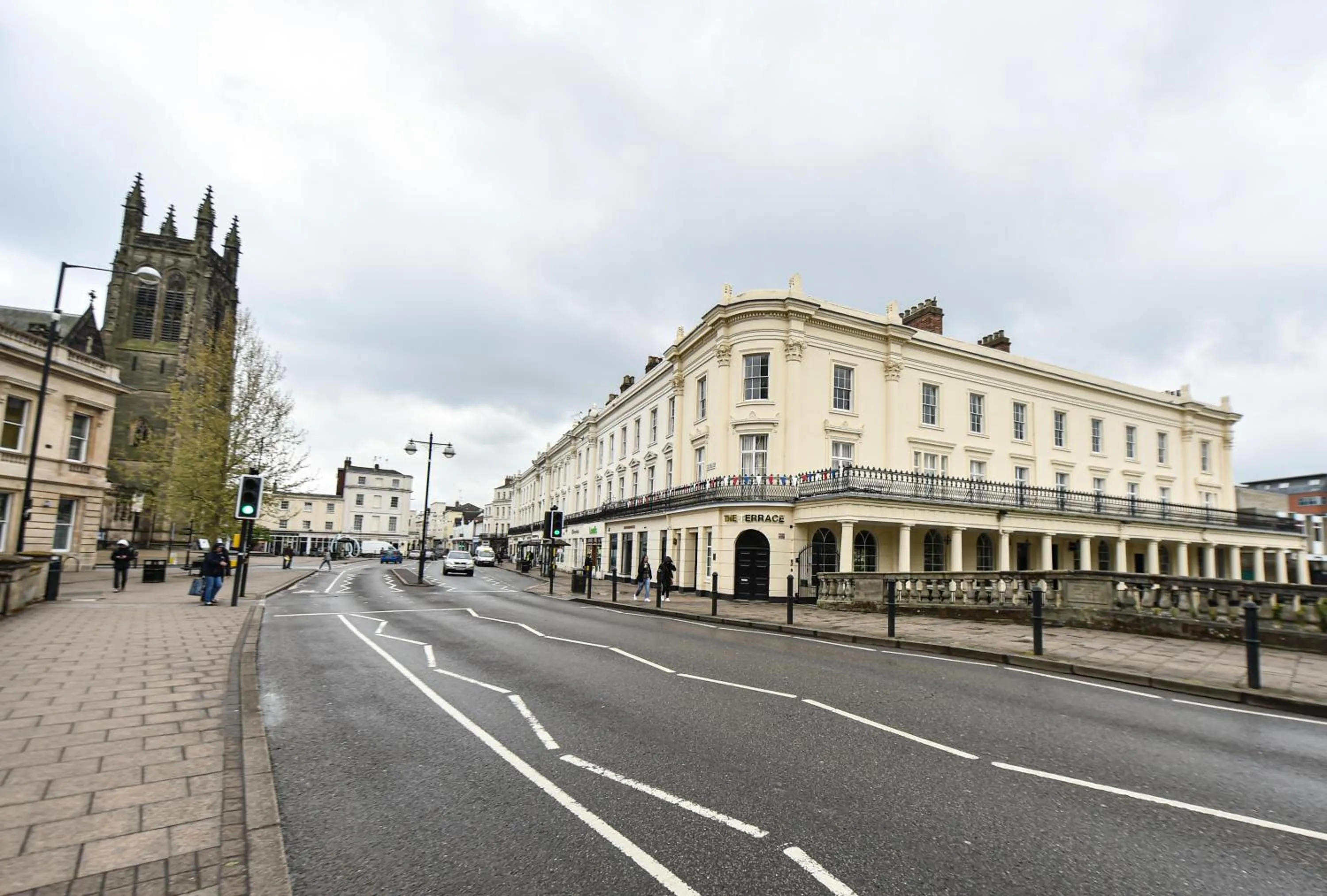 Street view in Victoria Colonnade Aparthotel