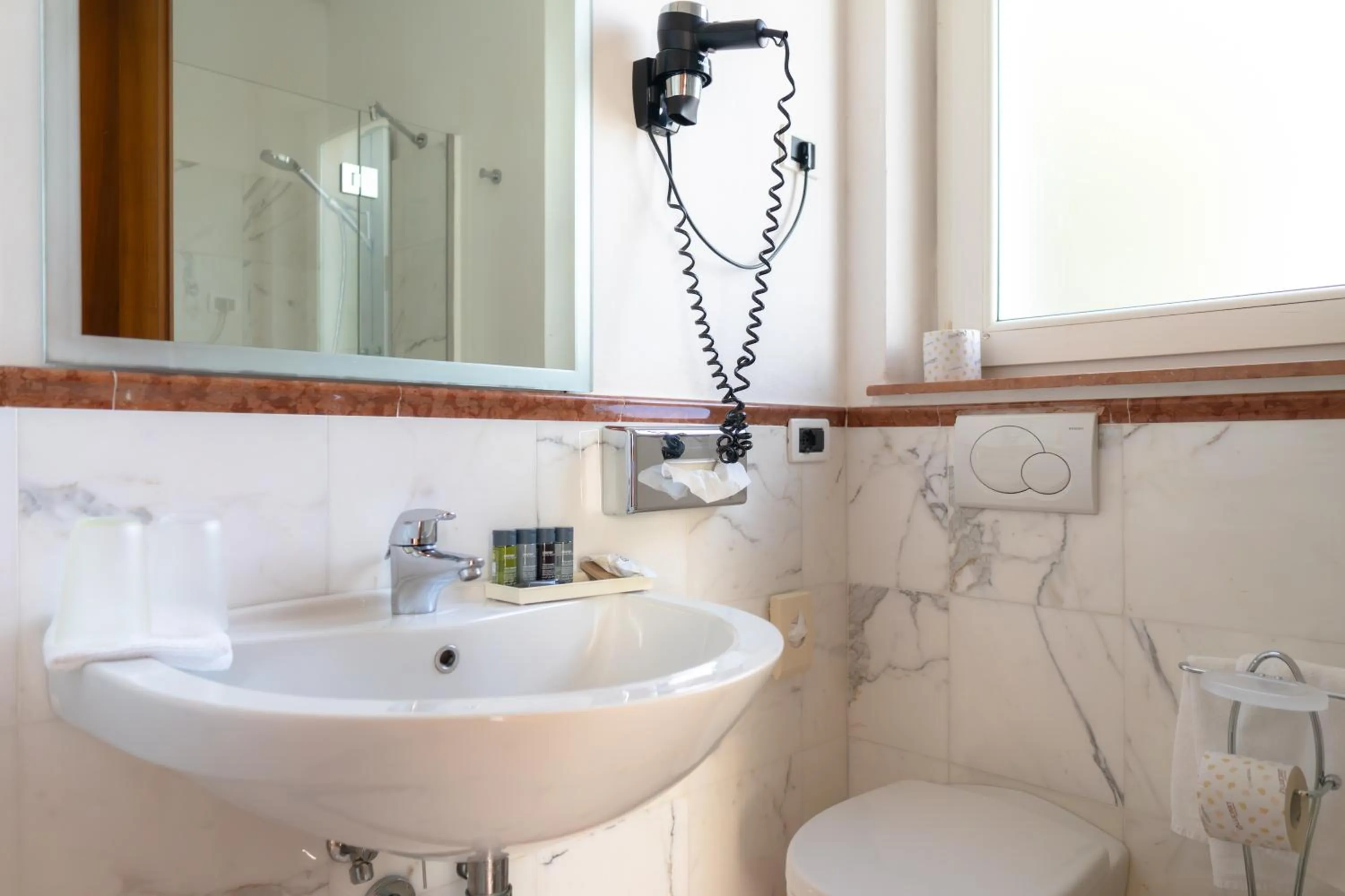 Bathroom in Le Ville Relais