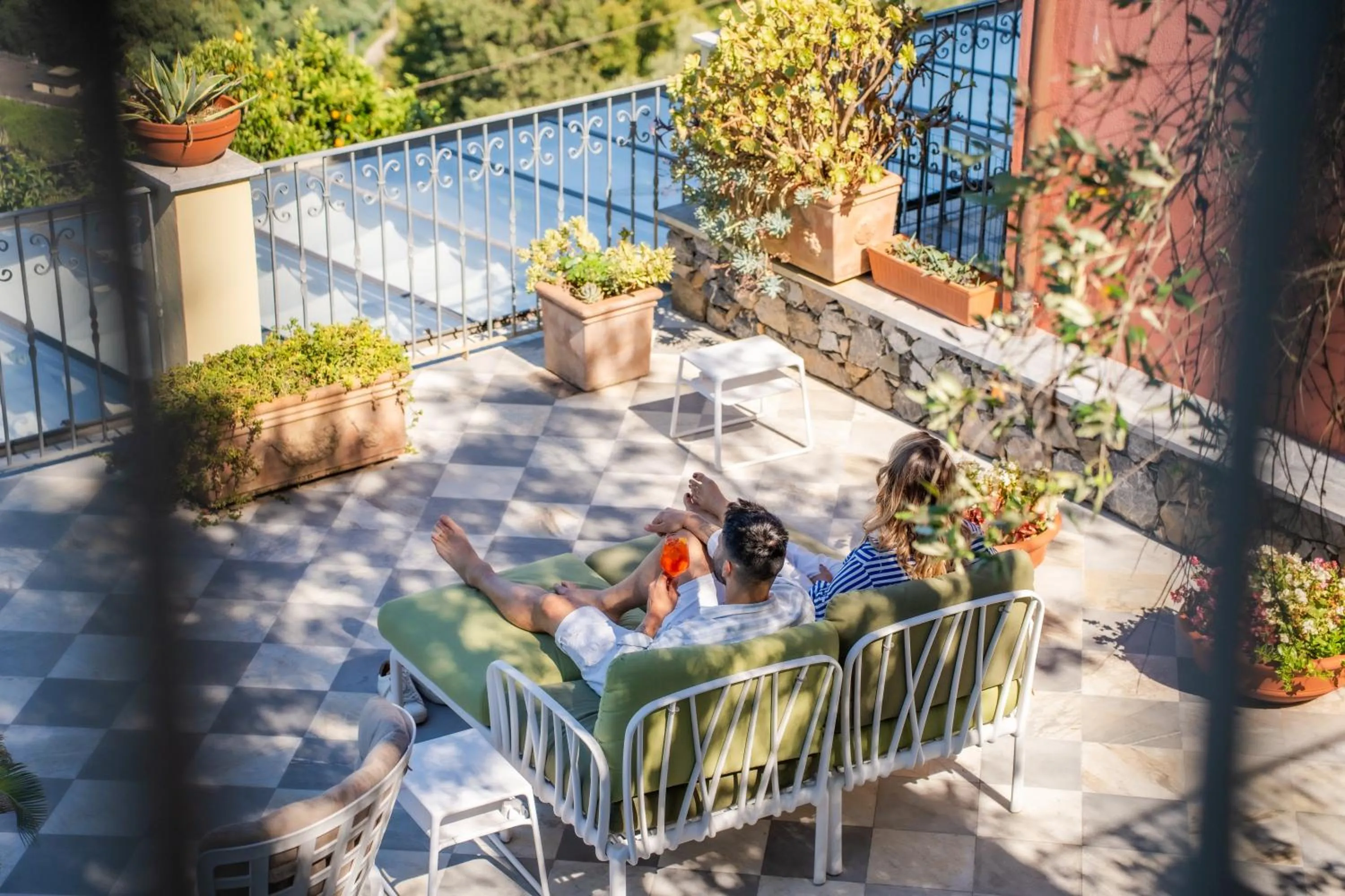 Garden in Le Ville Relais