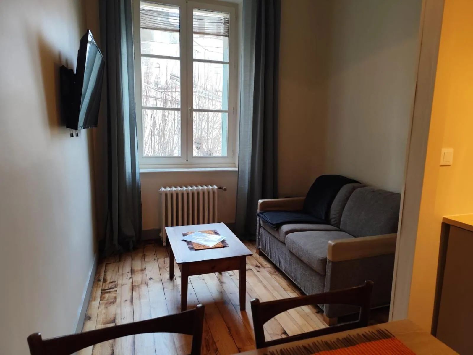 Living room in Gîte d'étape et de groupe du Clos Saint Roch