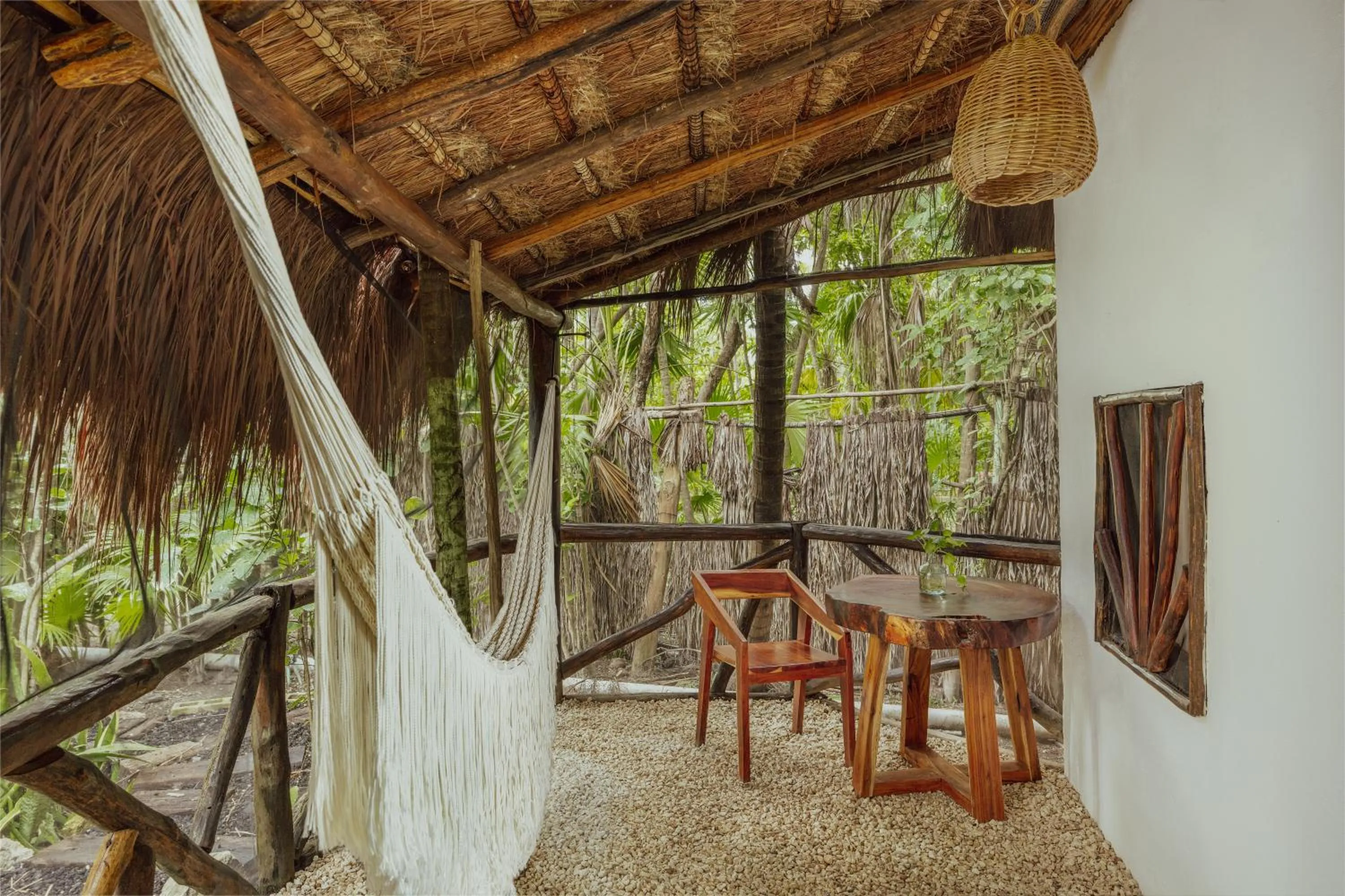 Patio in Yaxchen Tulum Cabañas & Cenote