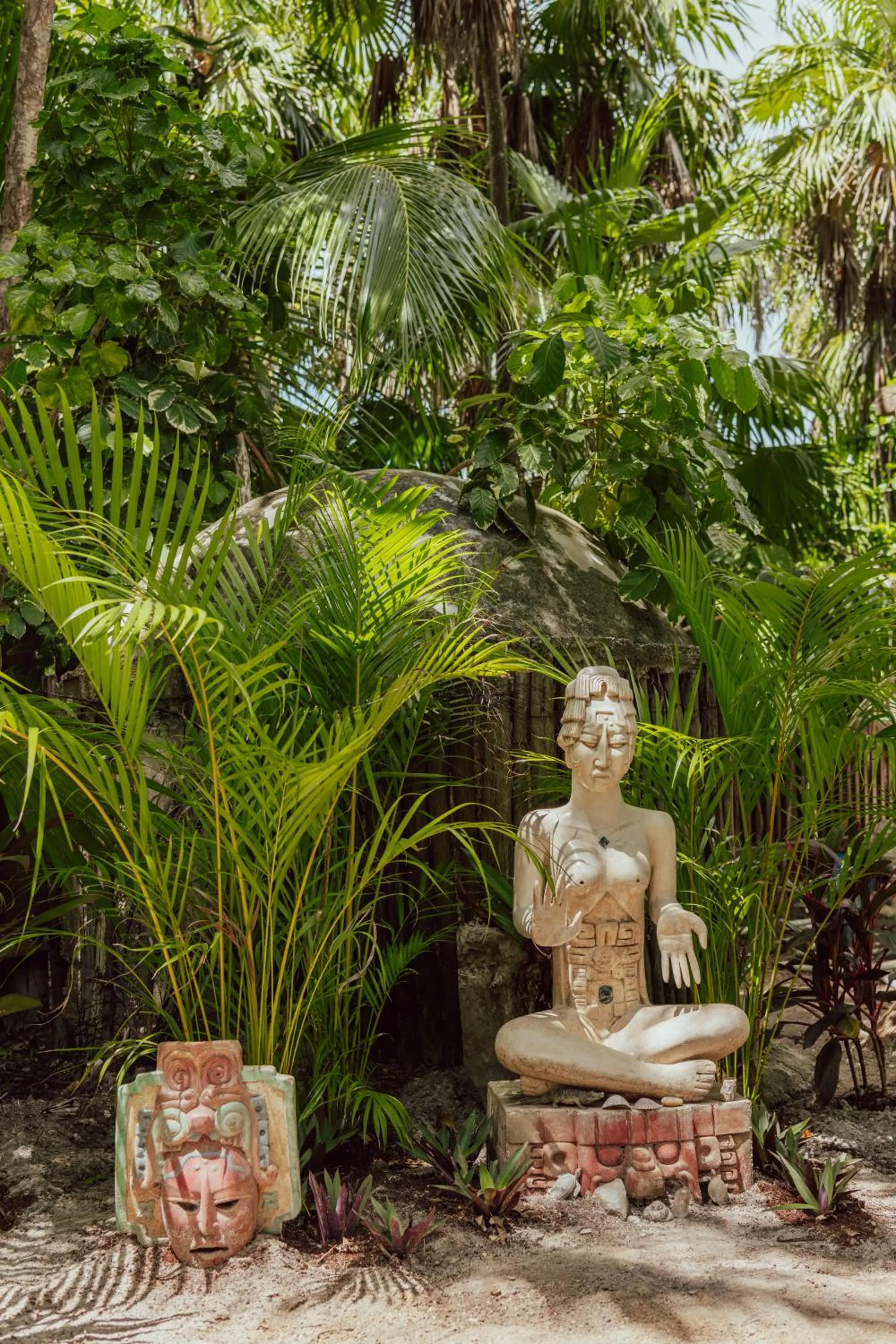 Natural landscape in Yaxchen Tulum Cabañas & Cenote