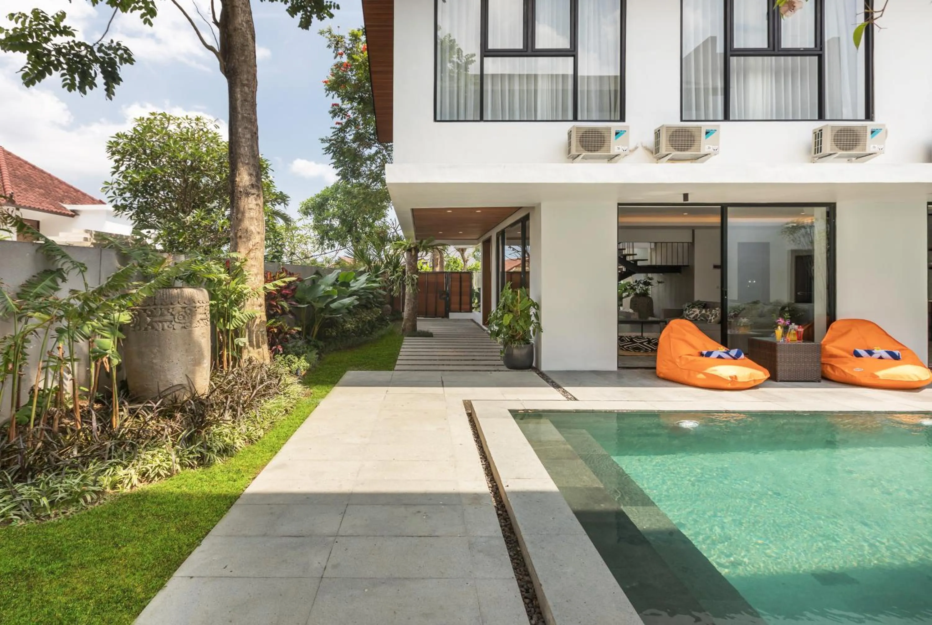 Swimming pool in Villa Daun 3 Canggu by Premier Hospitality Asia