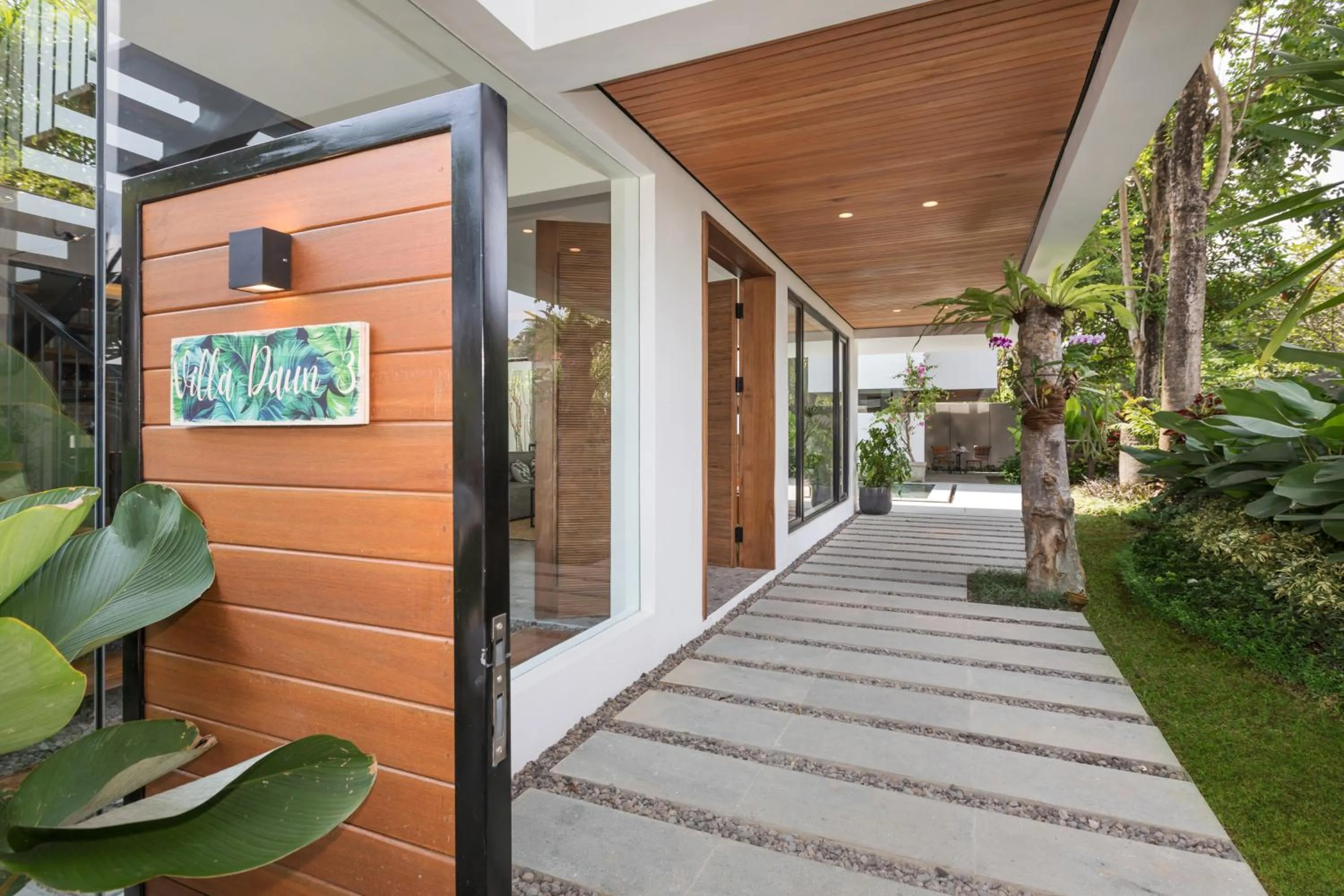 Facade/entrance in Villa Daun 3 Canggu by Premier Hospitality Asia