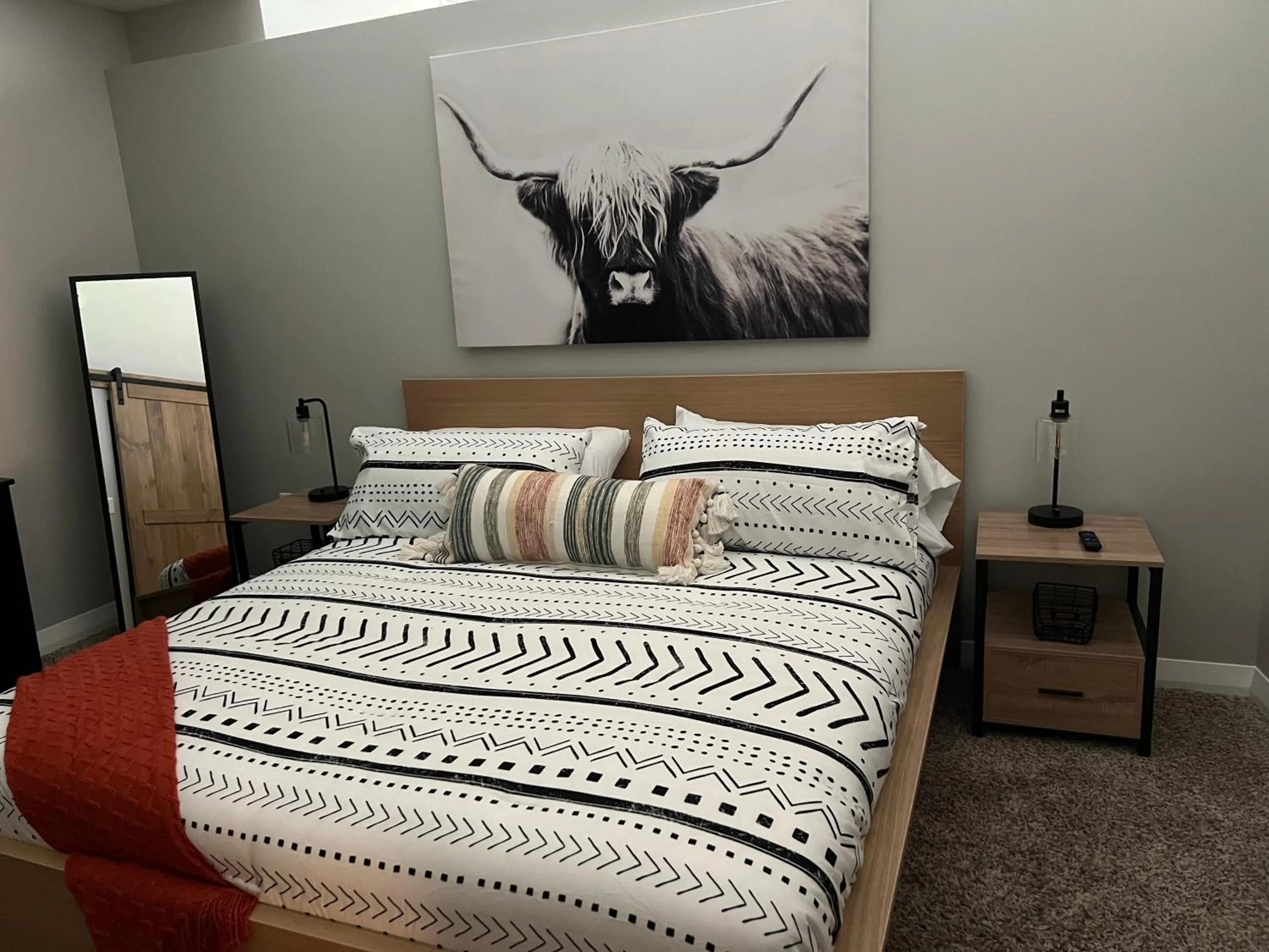 Bedroom, Bed in Downtown Norfolk Loft