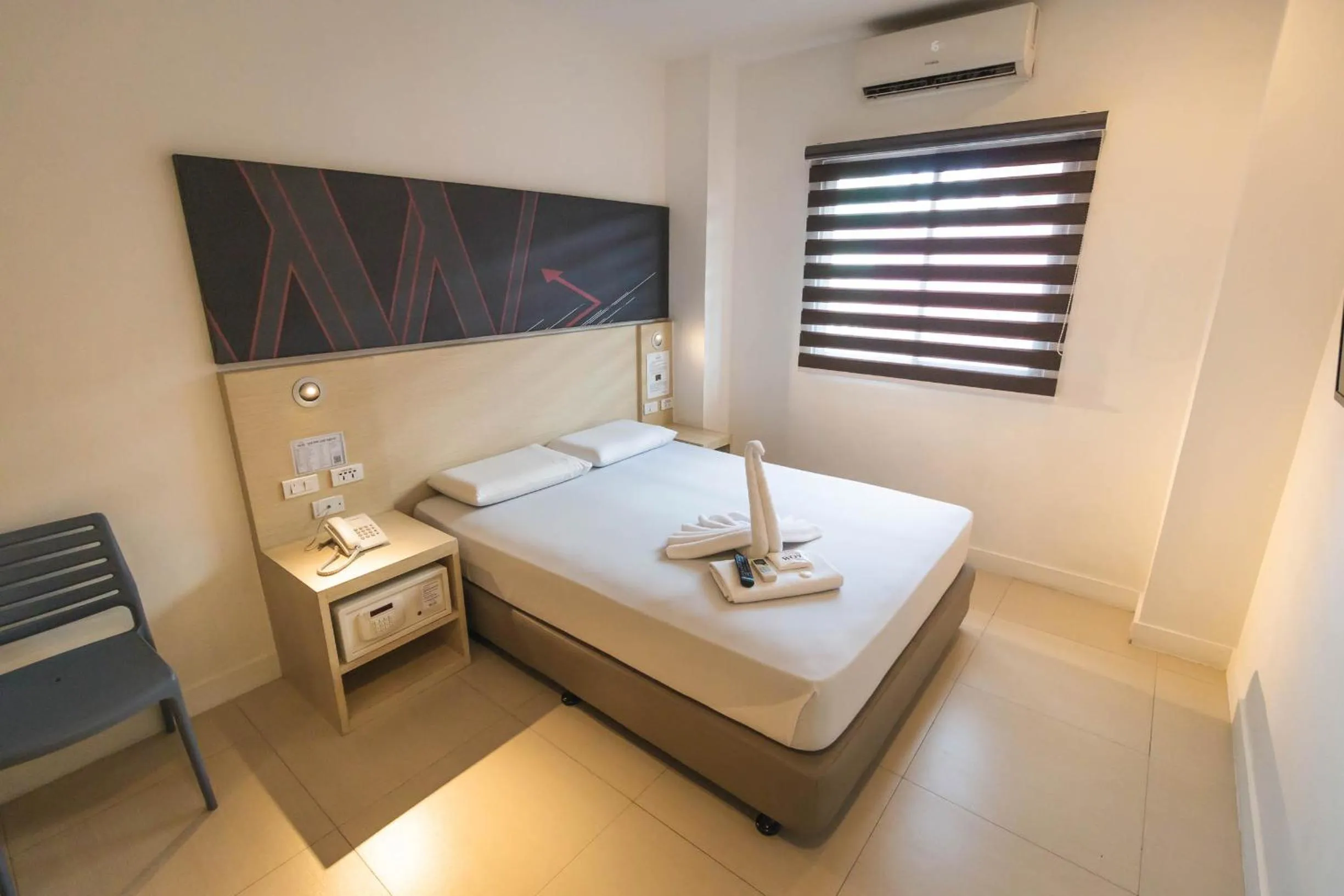 Bed in Wow Budget Hotel Cubao