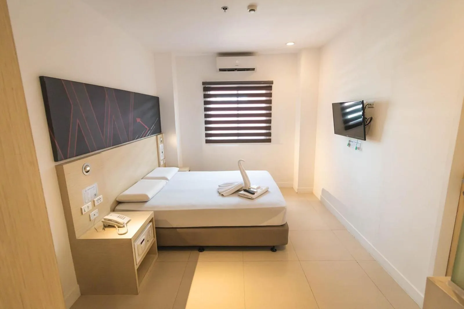 Bed in Wow Budget Hotel Cubao
