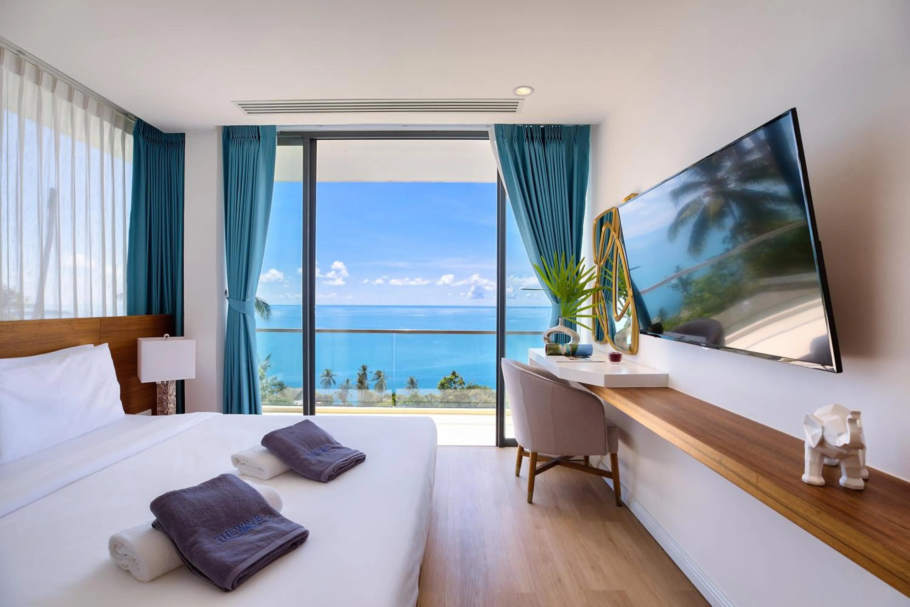 Bedroom, Bed in Villa The Wave 2 Residence