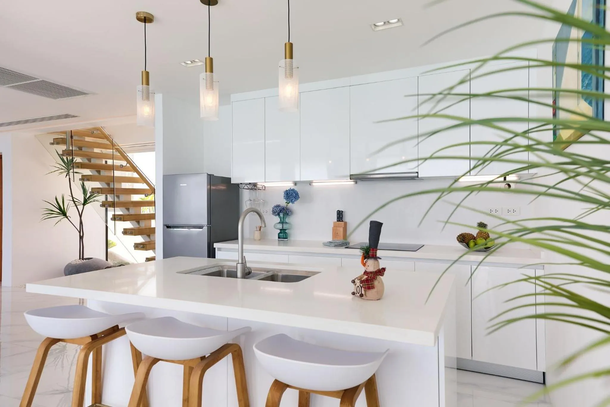 Kitchen or kitchenette in Villa The Wave 2 Residence