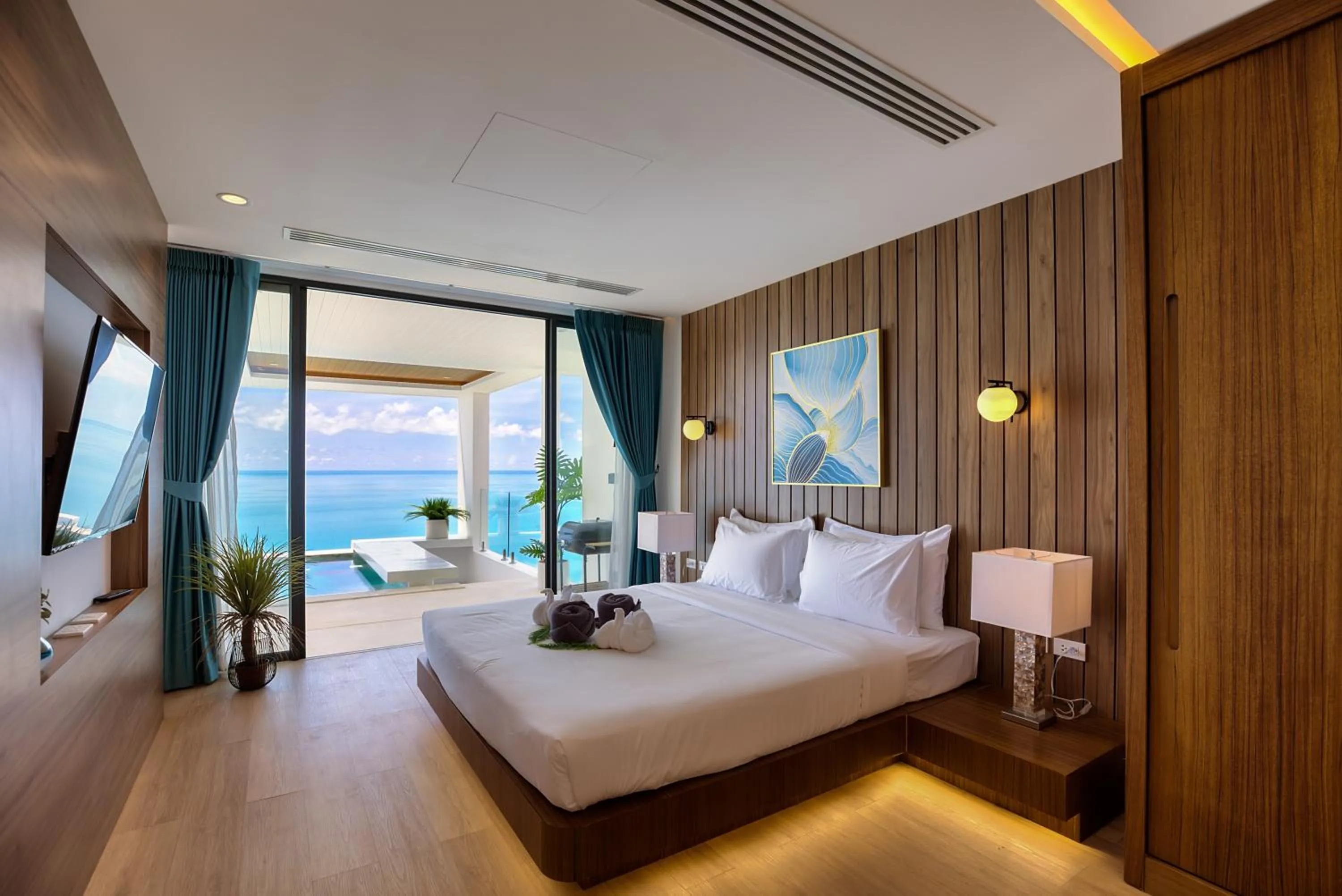 Bedroom, Bed in Villa The Wave 2 Residence