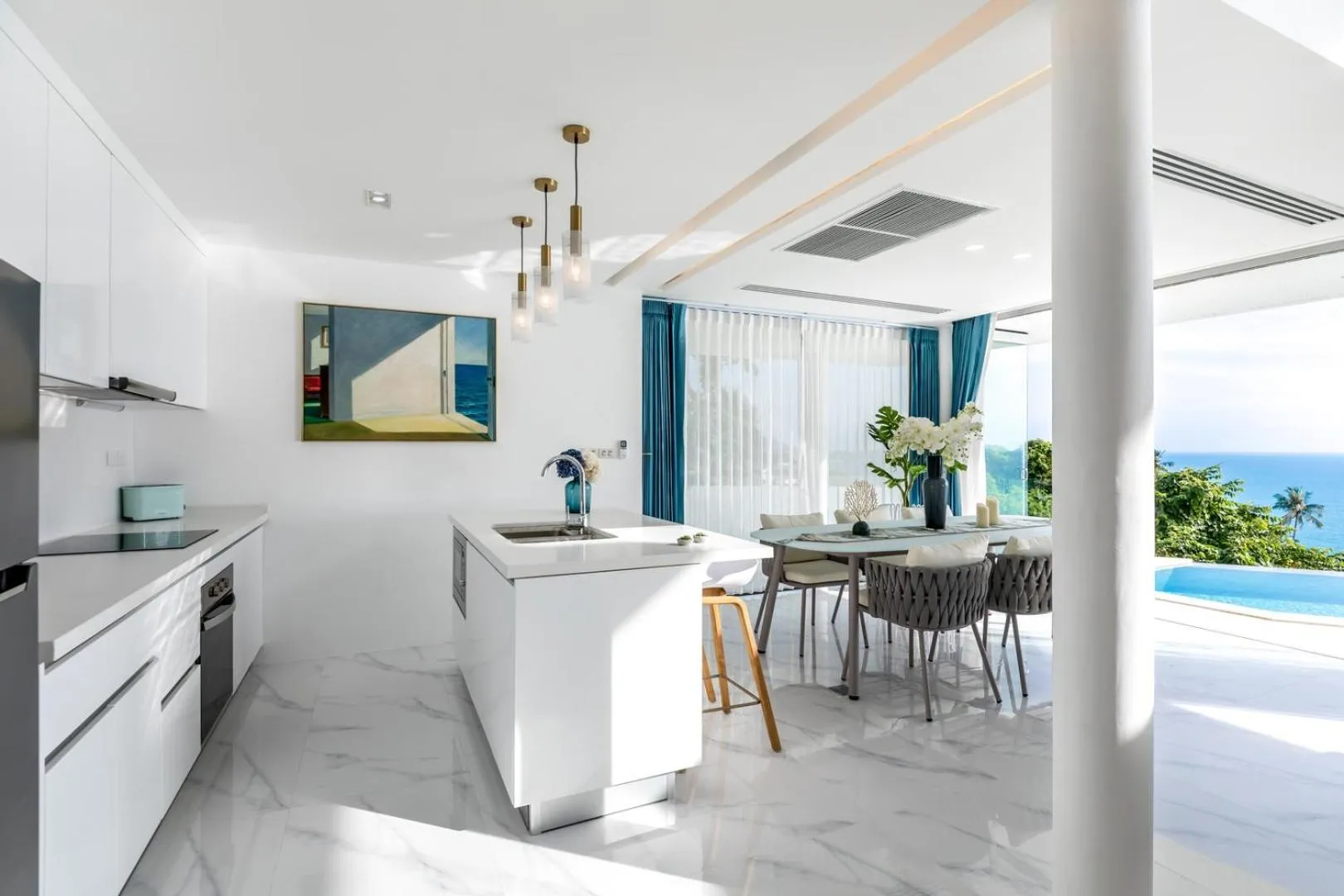 Kitchen or kitchenette in Villa The Wave 2 Residence