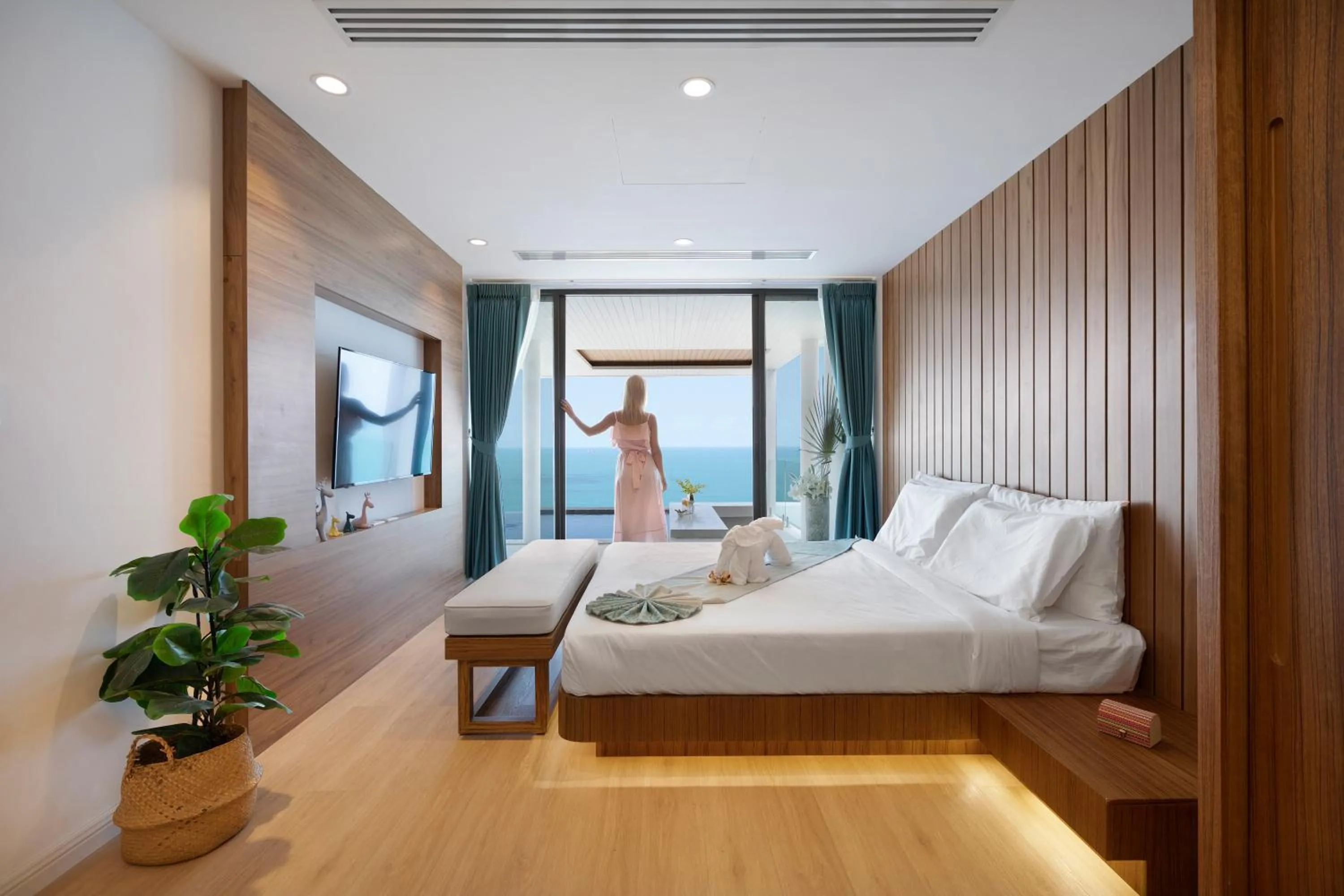 Bedroom, Bed in Villa The Wave 2 Residence