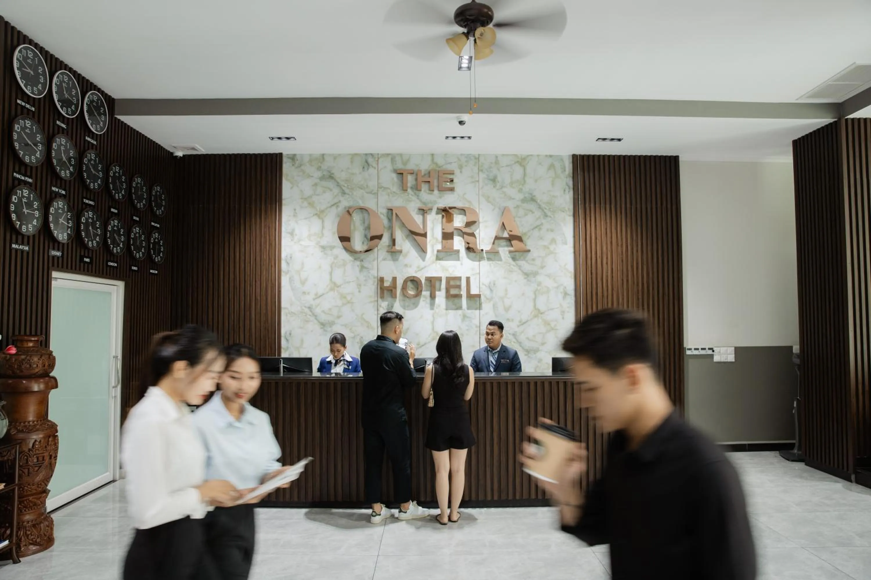 Staff in The ONRA Hotel
