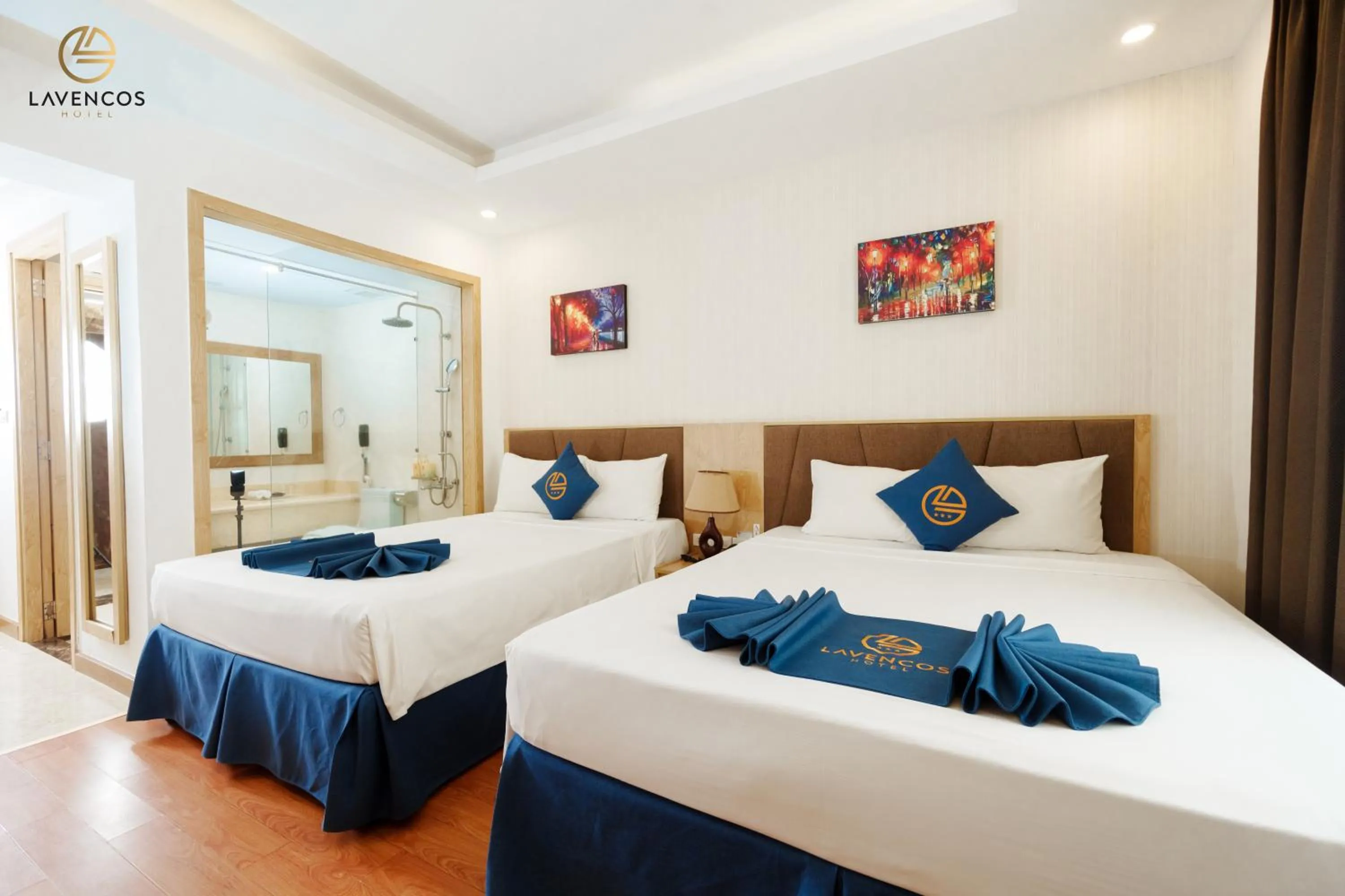 Bed in Lavencos Hotel Da Nang