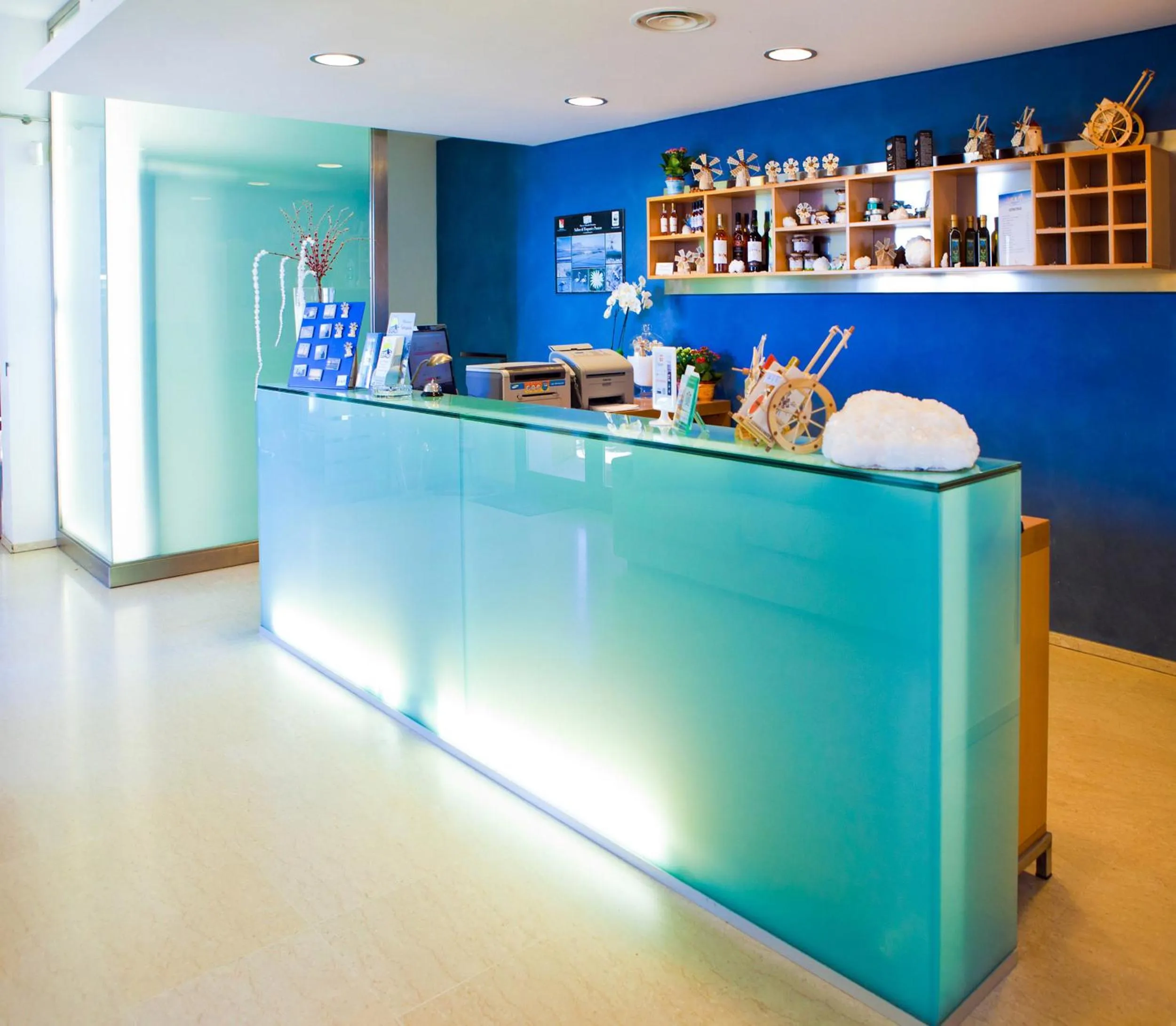 Lobby or reception in Le Saline Hotel