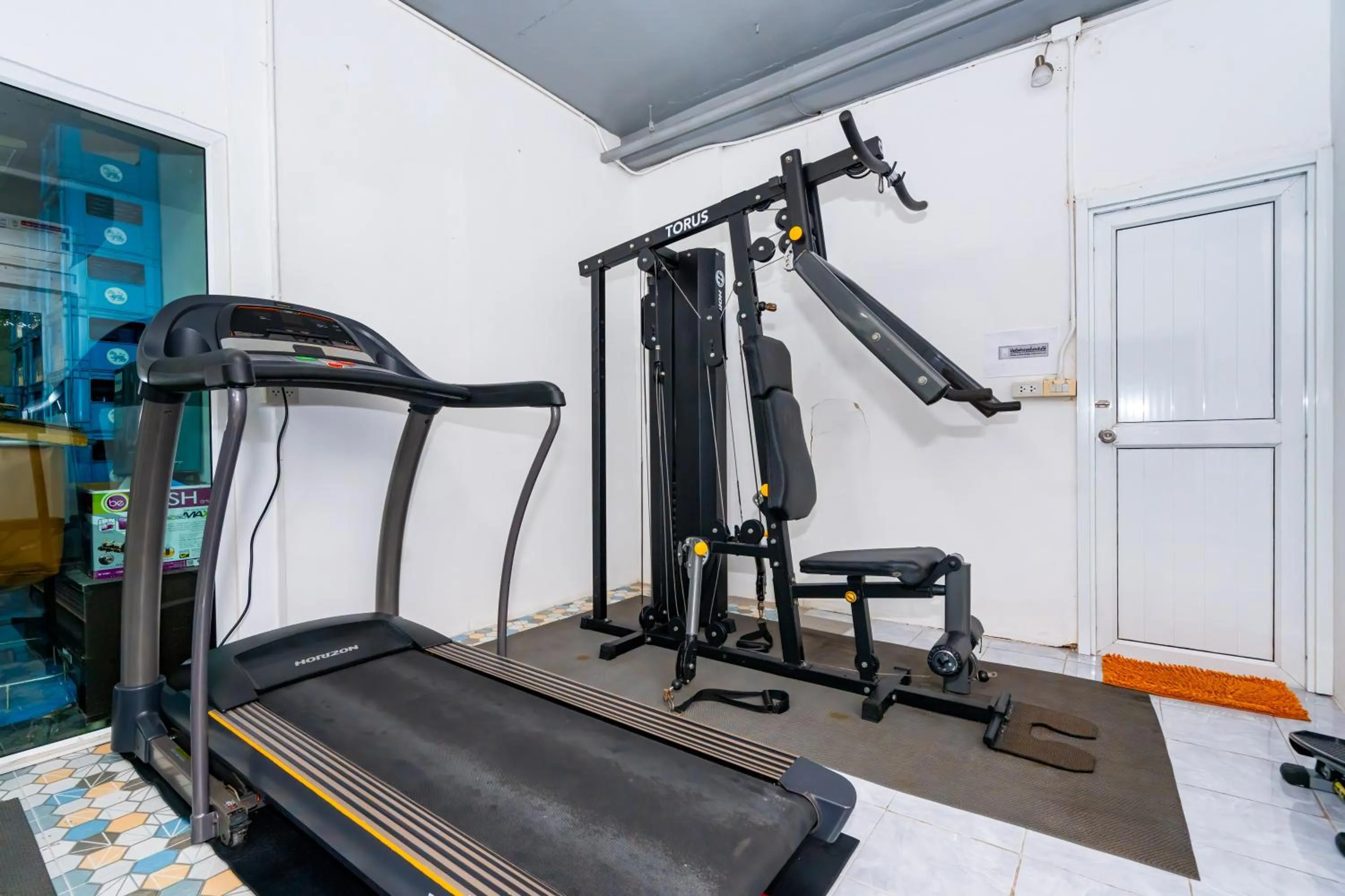 Fitness centre/facilities in The Cheetar Hotel