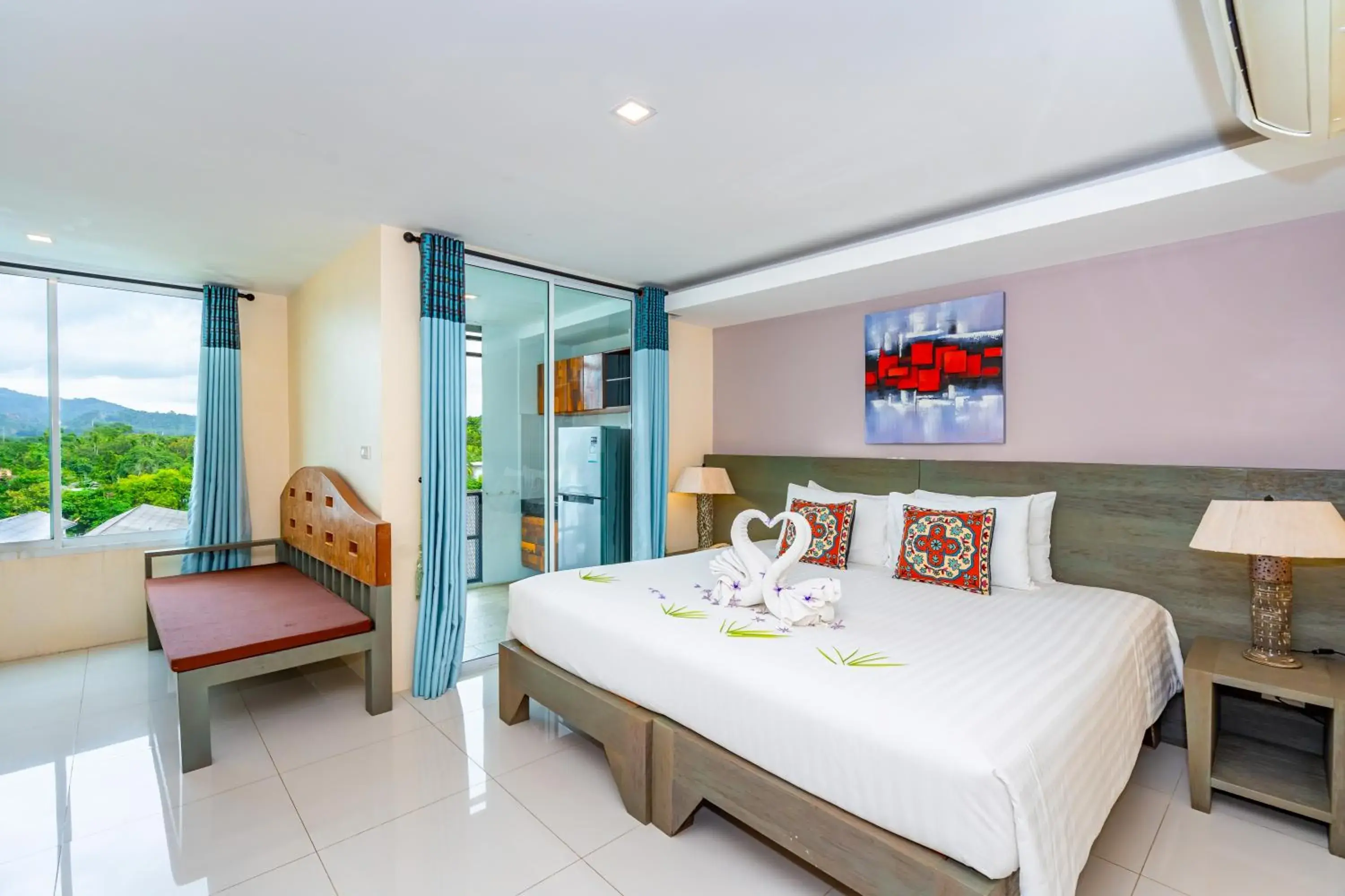 Deluxe Double Room (2 Adults + 1 Child) in The Cheetar Hotel Deluxe Double Room (2 Adults + 1 Child) in The Cheetar Hotel