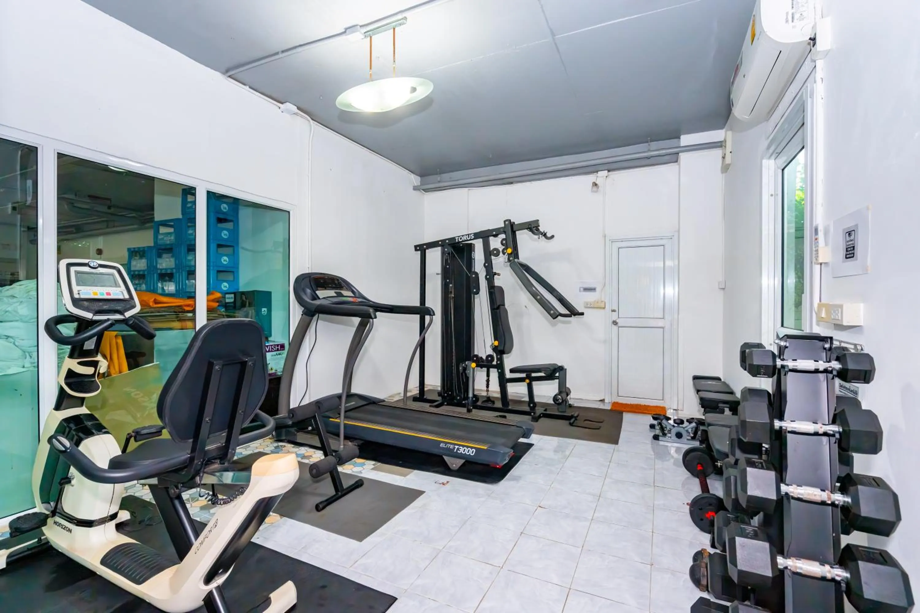 Fitness centre/facilities in The Cheetar Hotel