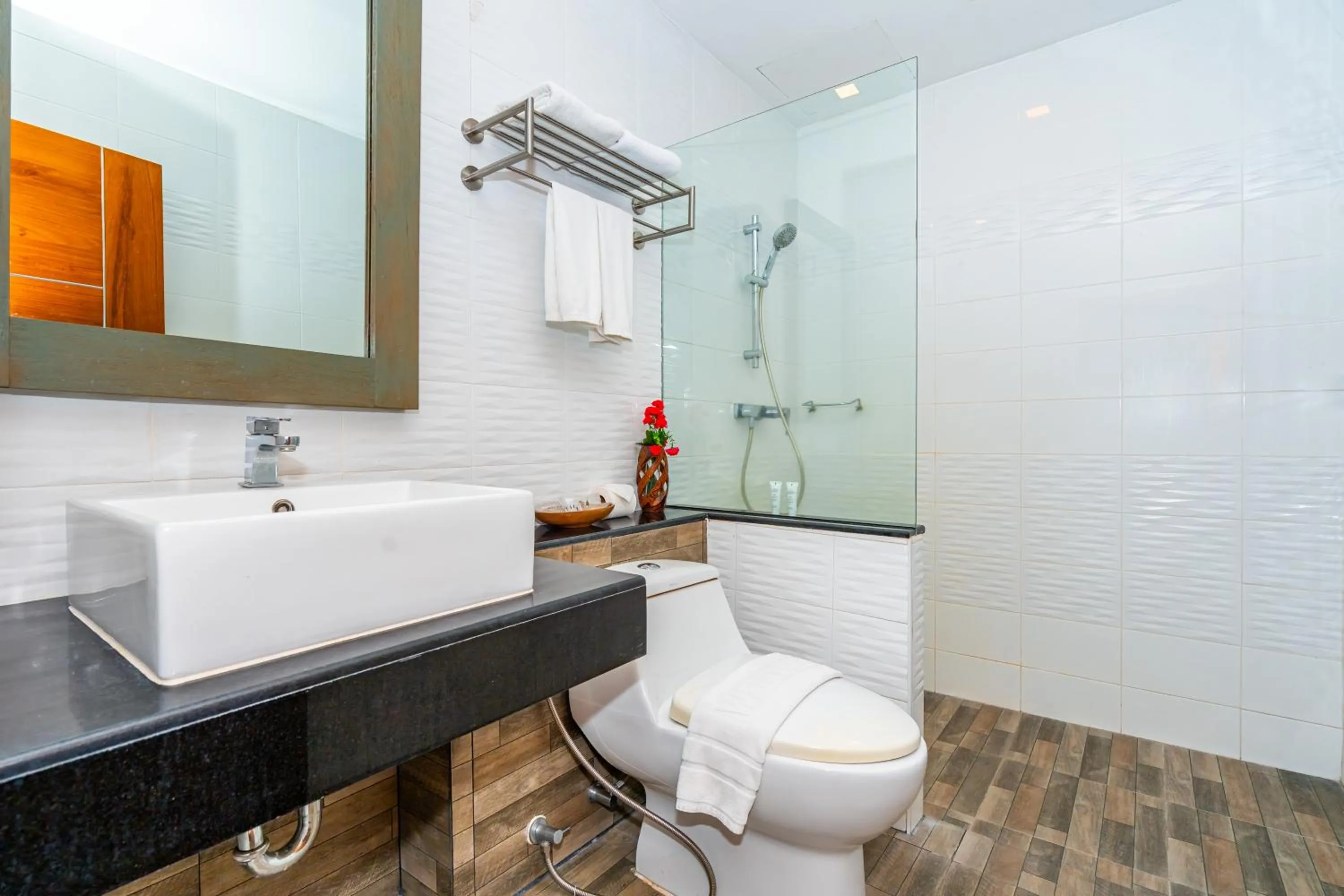 Shower in The Cheetar Hotel