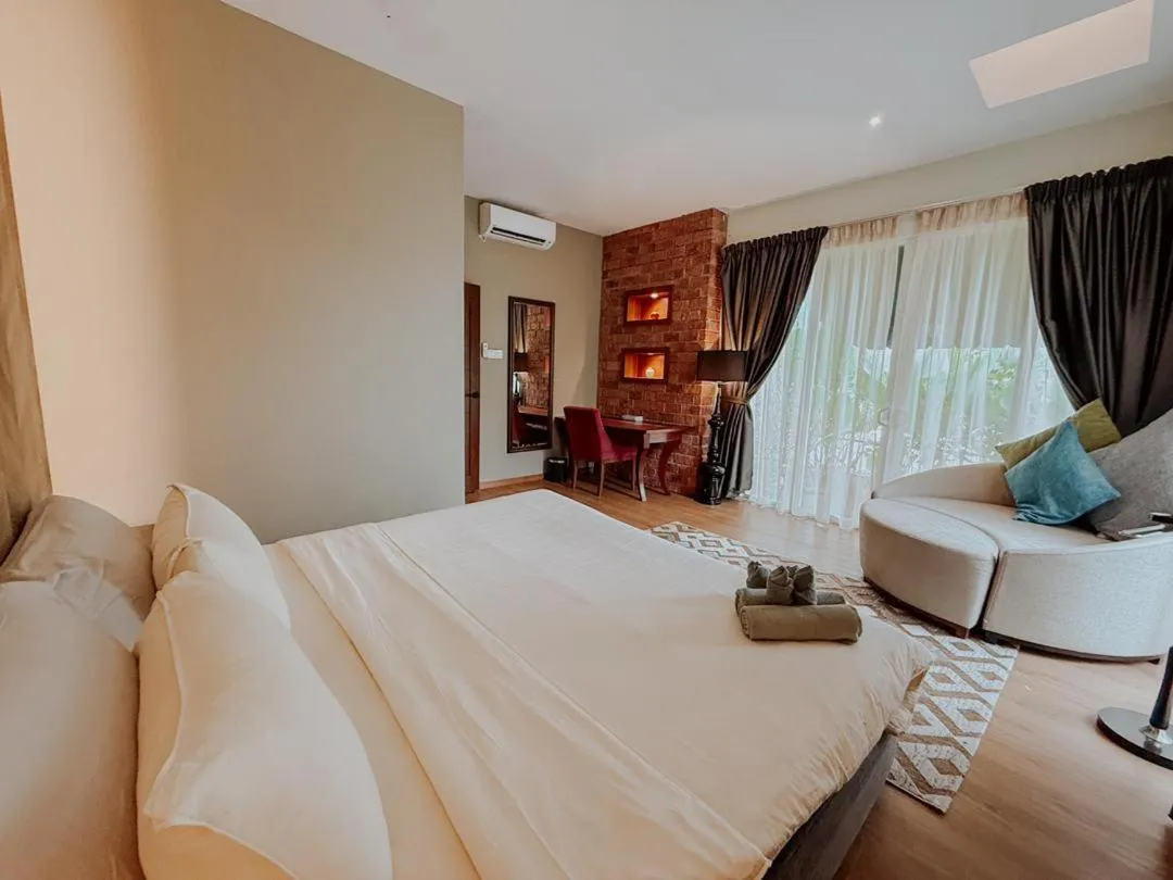 Bedroom, Bed in Royale Riviera Resort Private Pool Villas