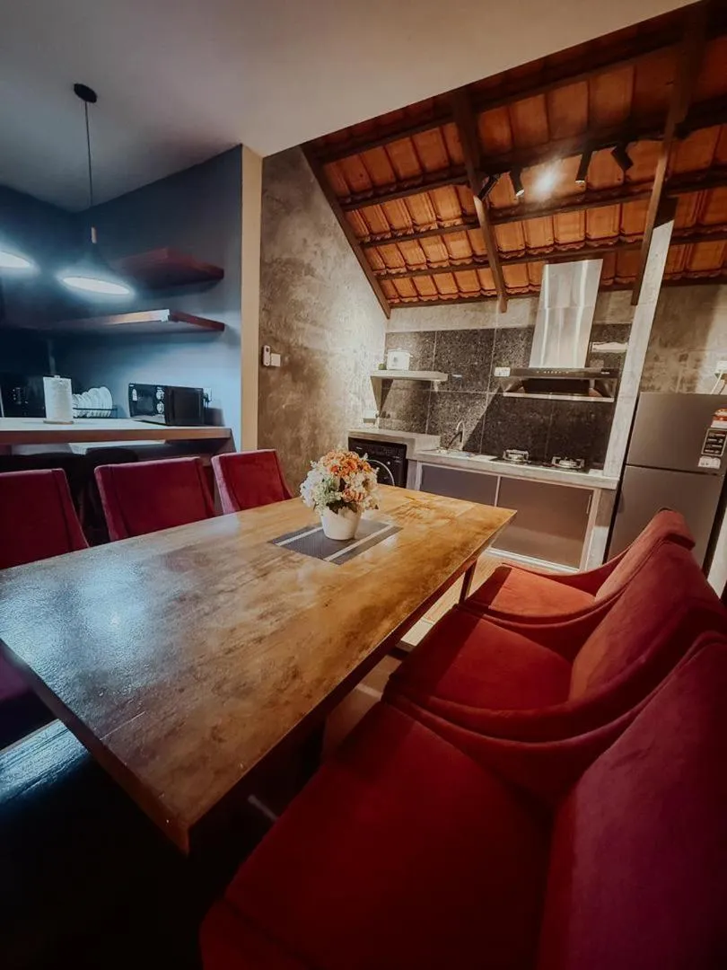 Kitchen or kitchenette in Royale Riviera Resort Private Pool Villas