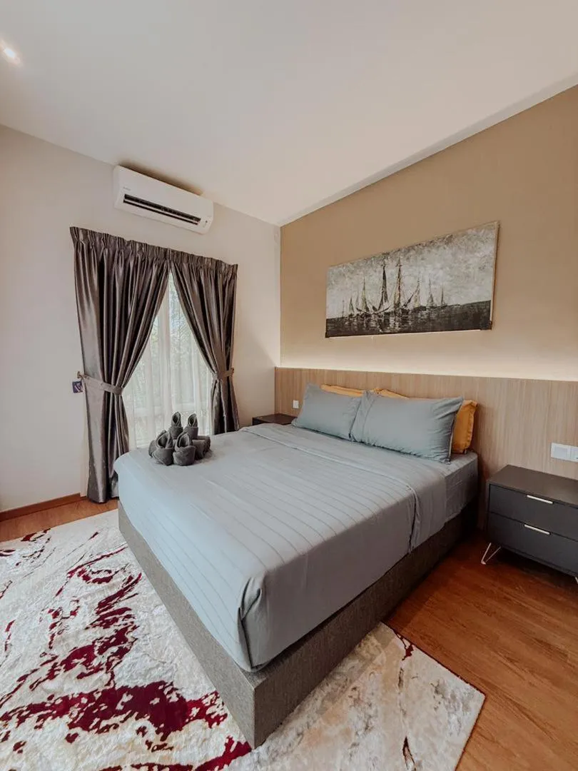 Bed in Royale Riviera Resort Private Pool Villas