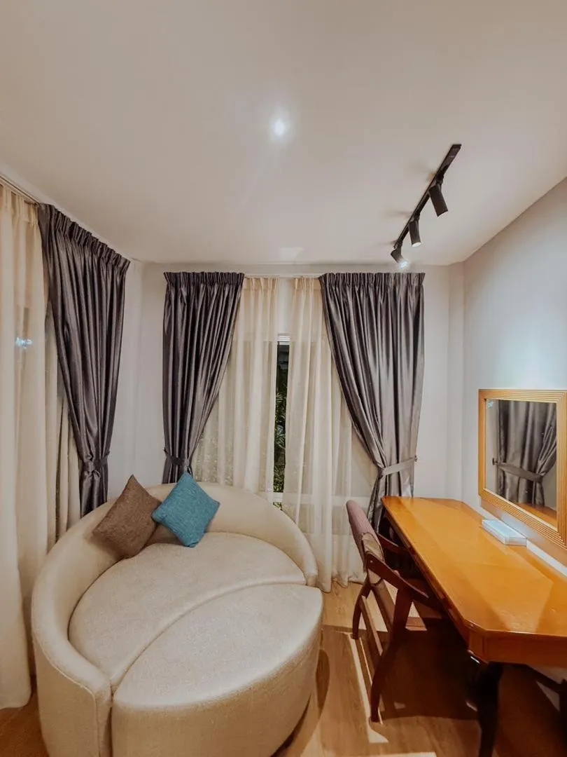 Seating area in Royale Riviera Resort Private Pool Villas