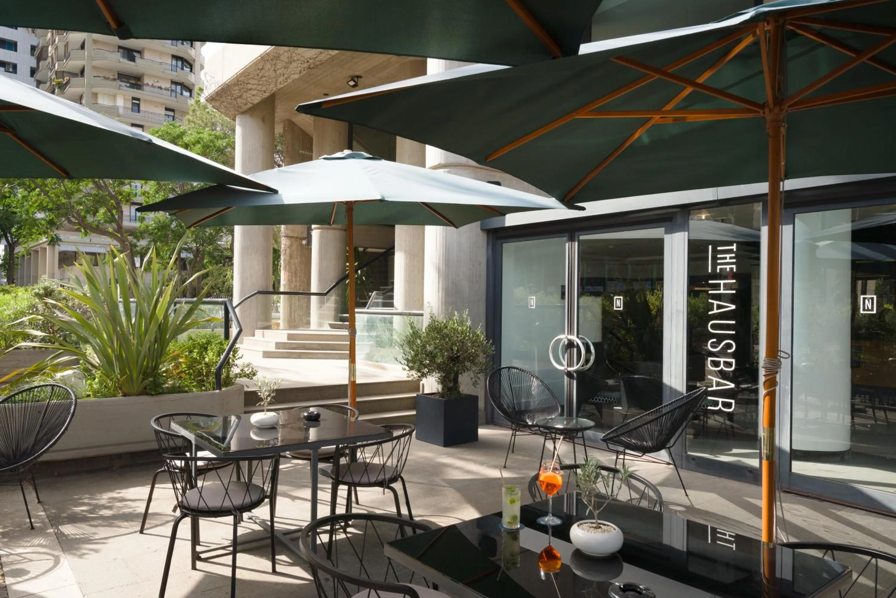 Garden in The Nicolaus Hotel