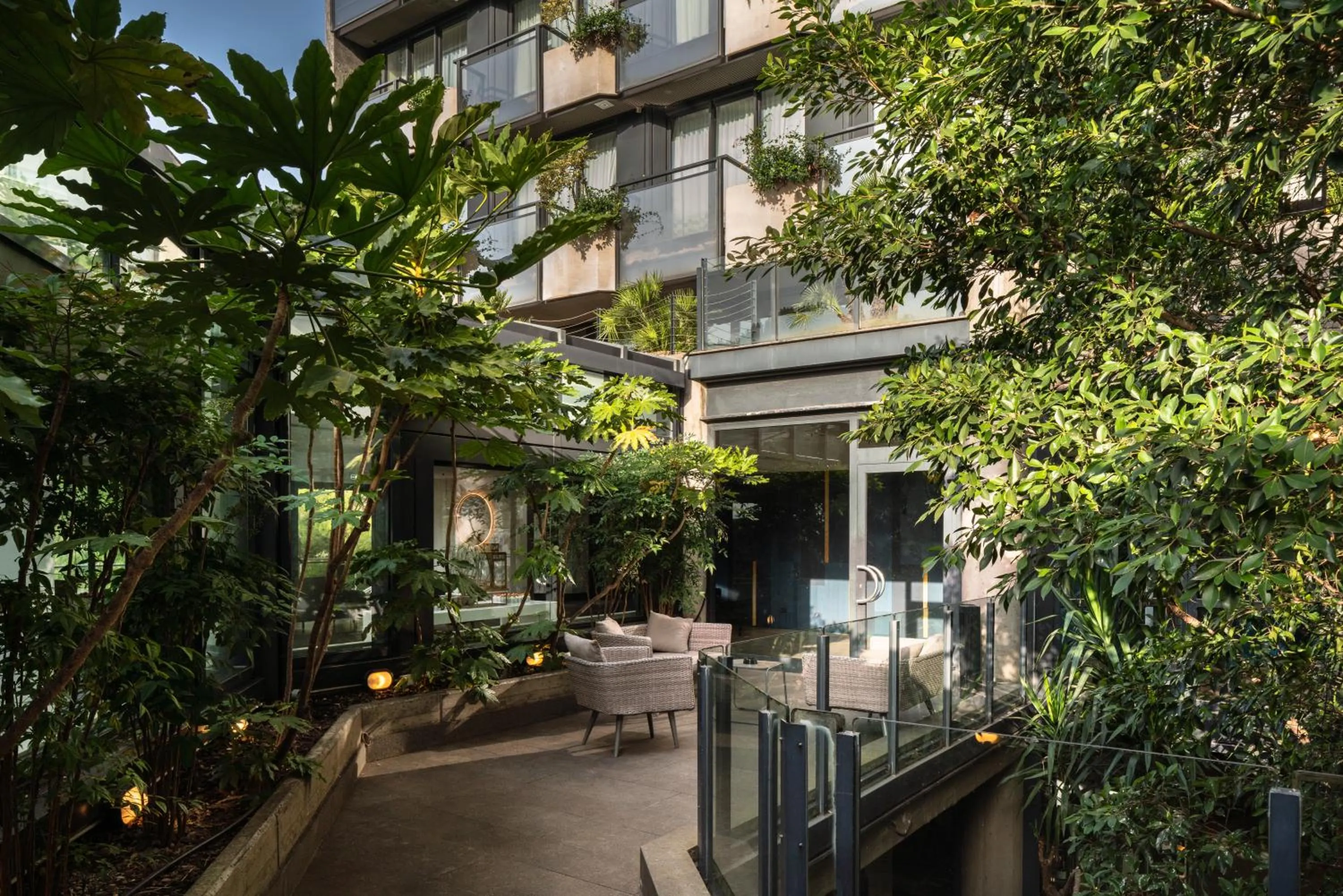 Balcony/Terrace in The Nicolaus Hotel