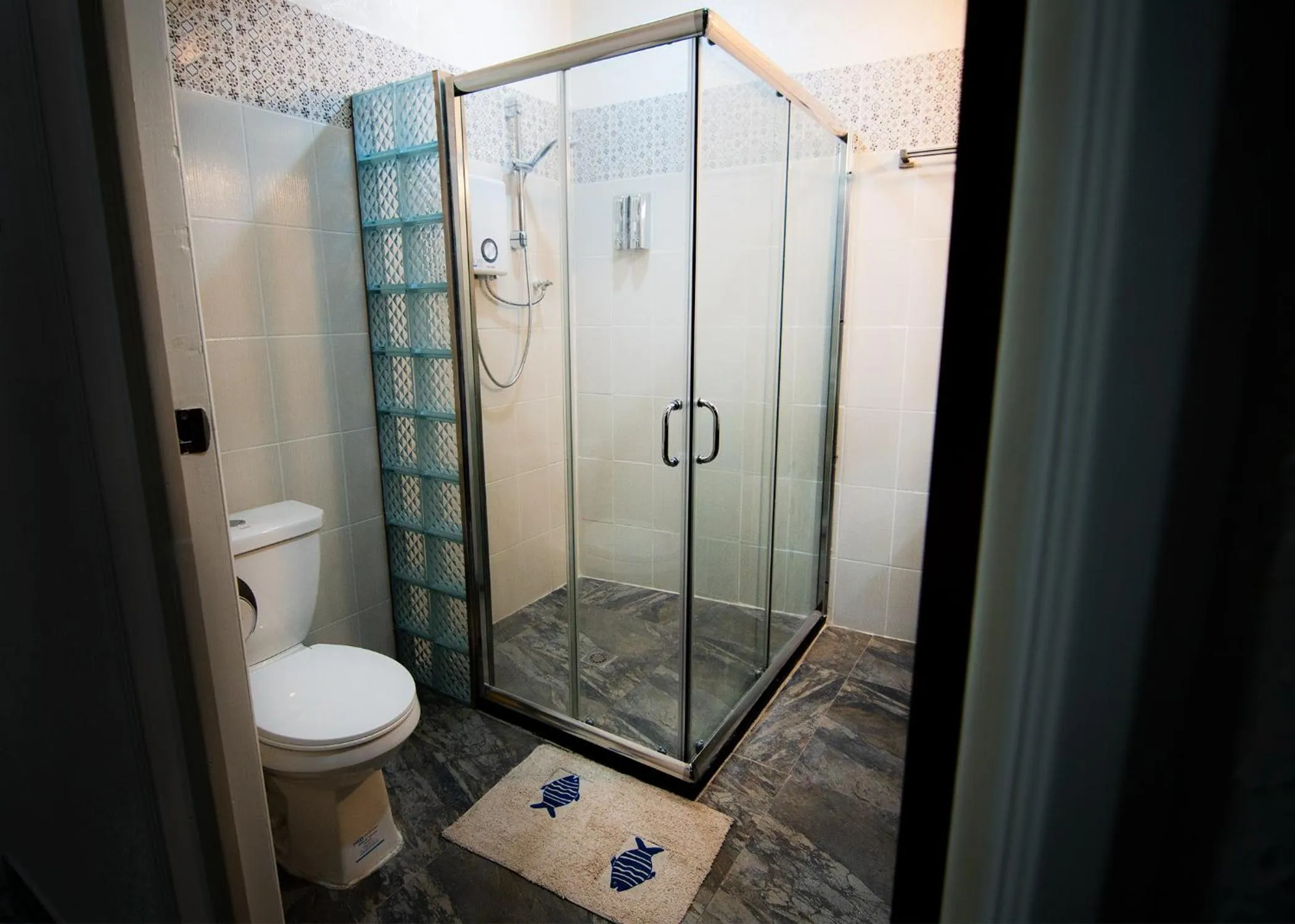 Bathroom in Leuchtturm Resort