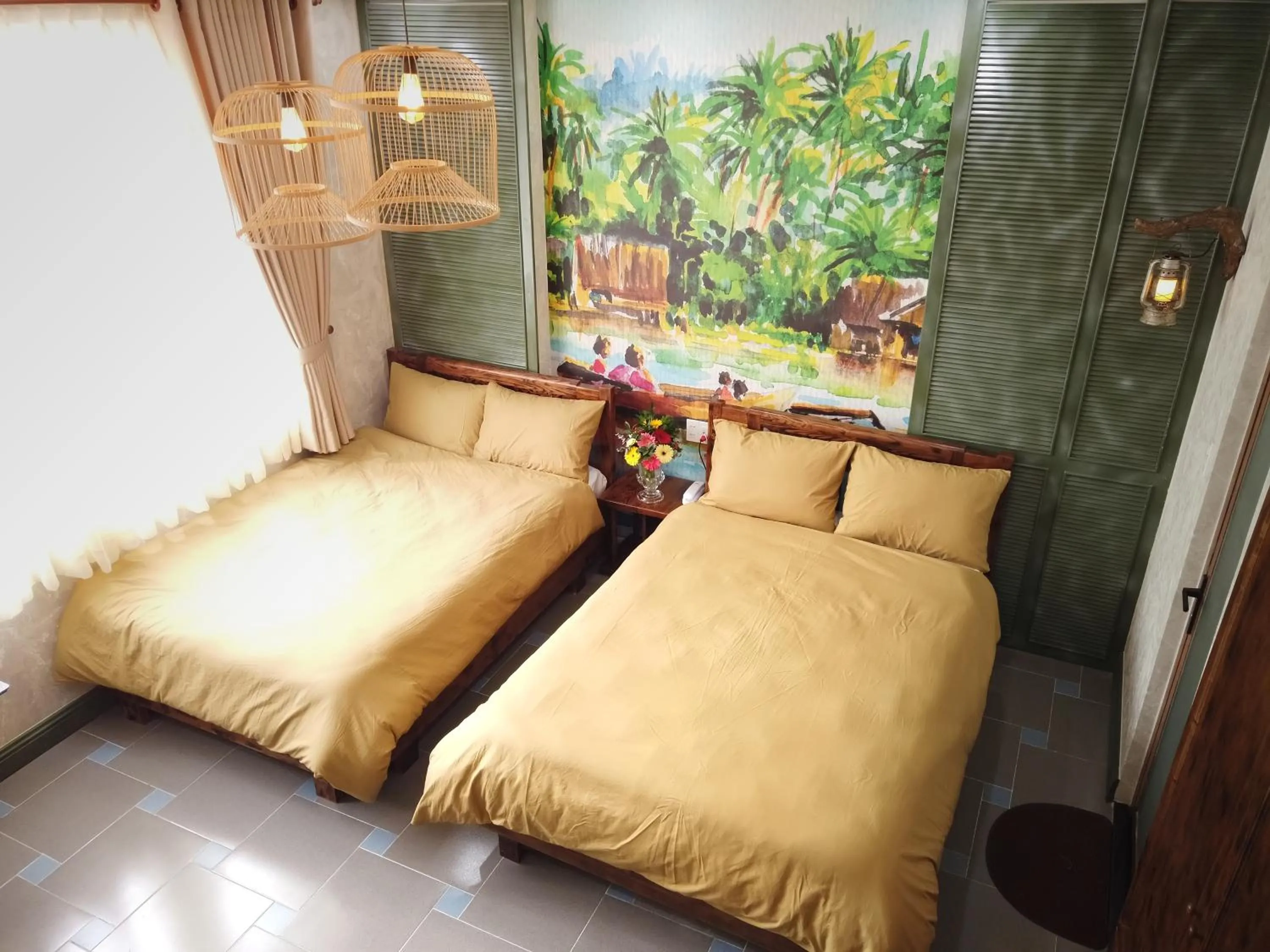 Bed in Free Style Hotel Dalat