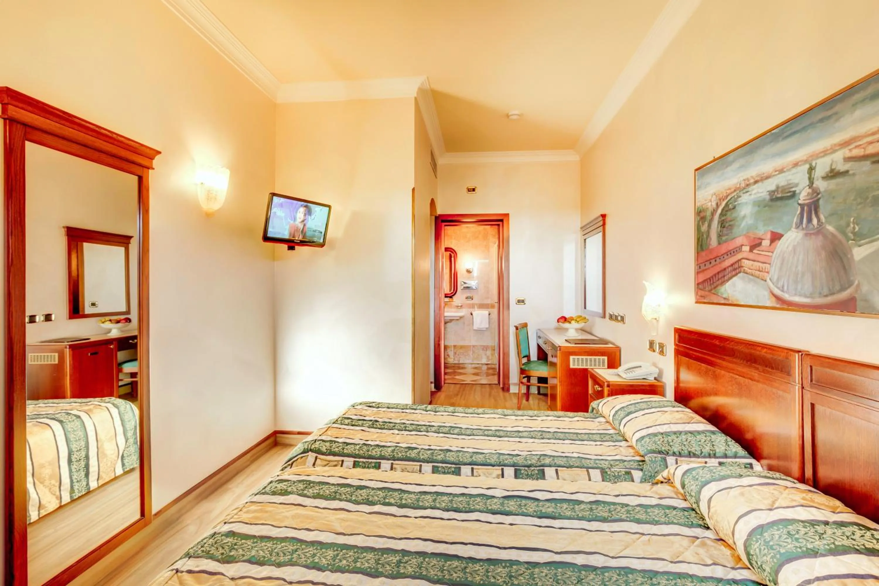 Bedroom, Bed in Hotel Panorama