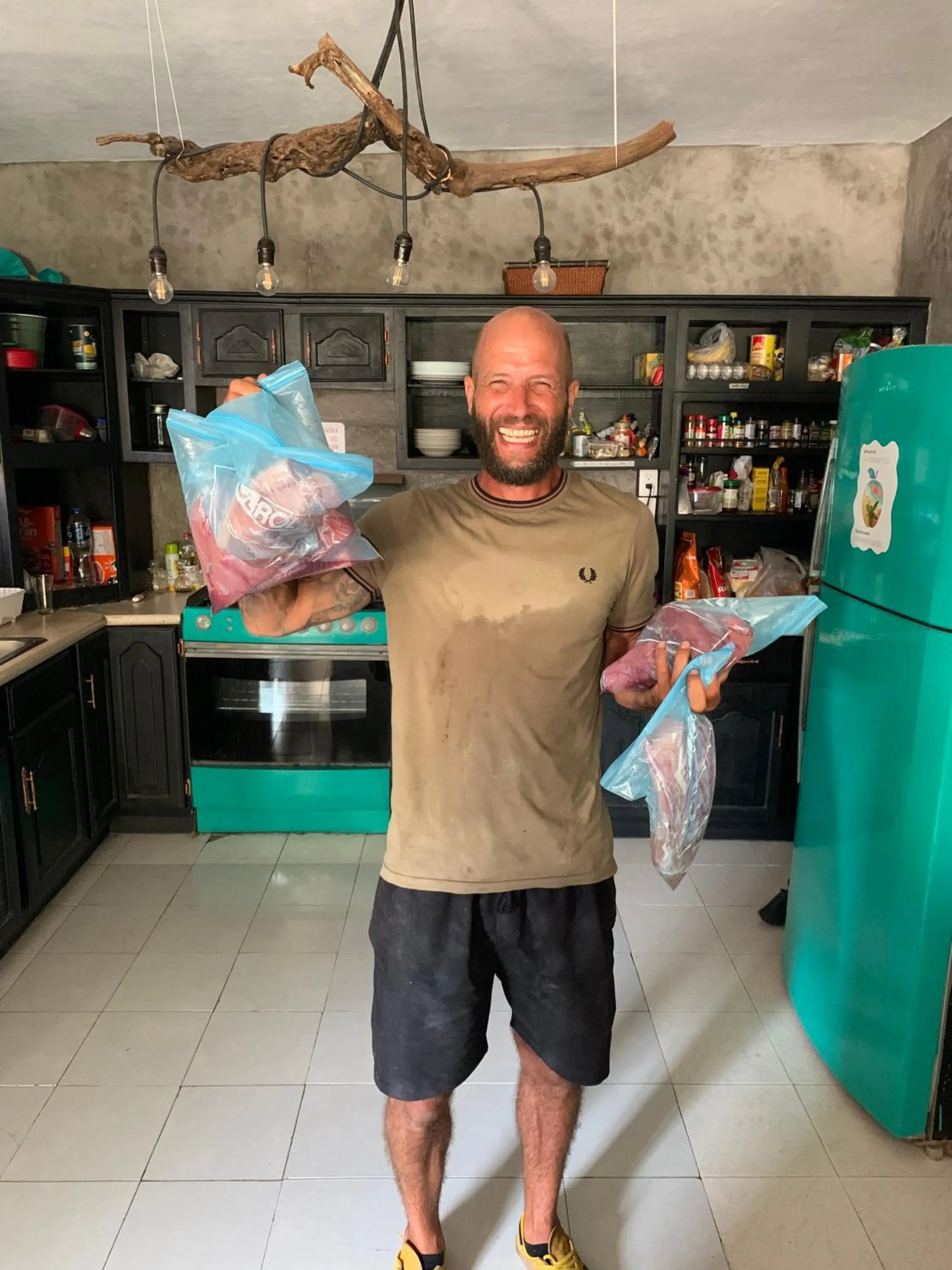 People in Desert Heart Hostel