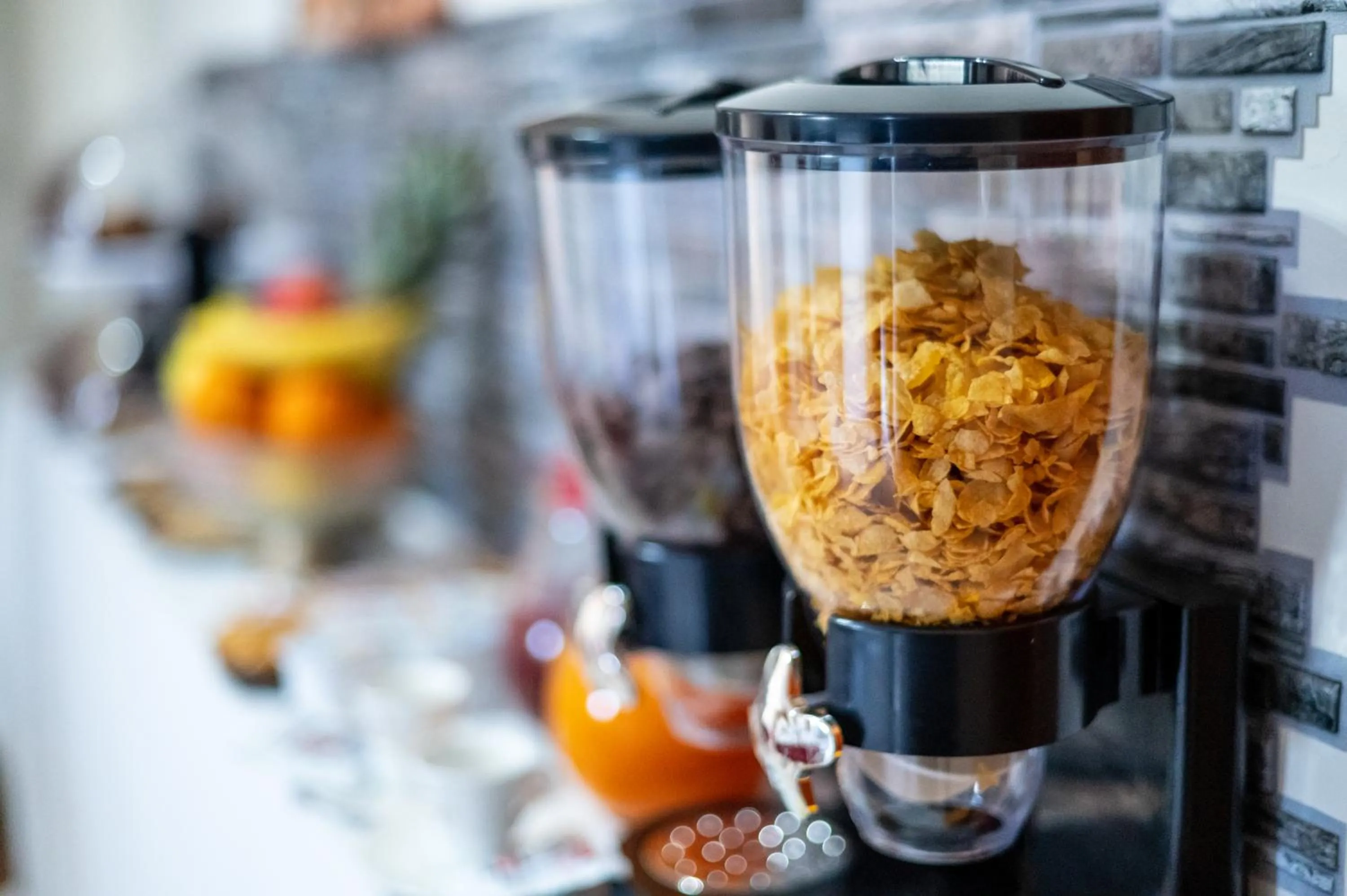 Food and drinks in B&B Villa Maracujà