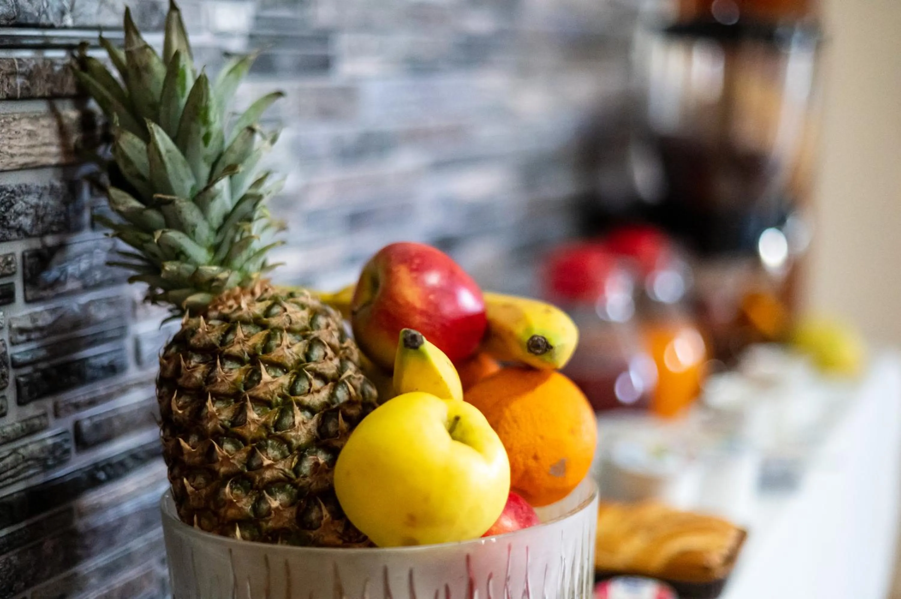 Food and drinks in B&B Villa Maracujà