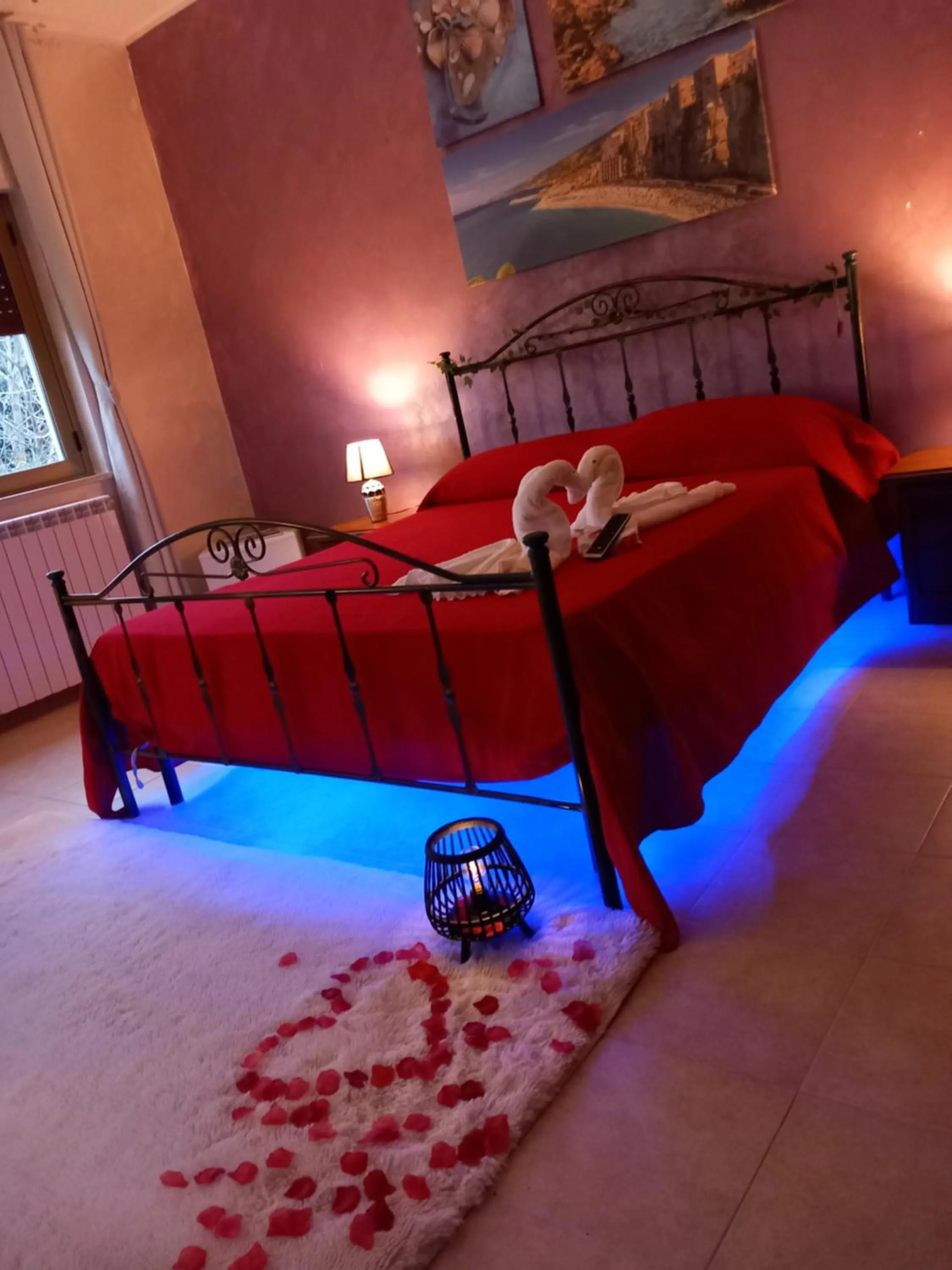 Bedroom, Bed in B&B Villa Maracujà