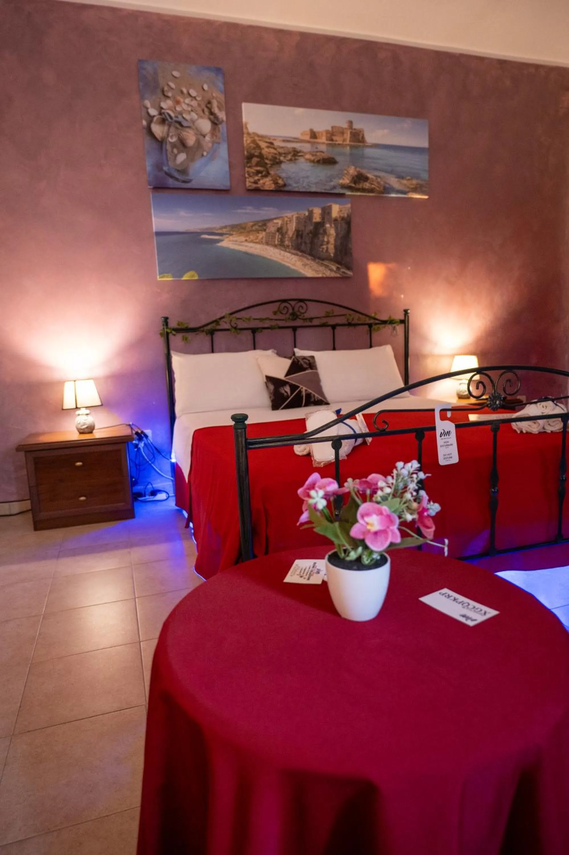 Bed in B&B Villa Maracujà