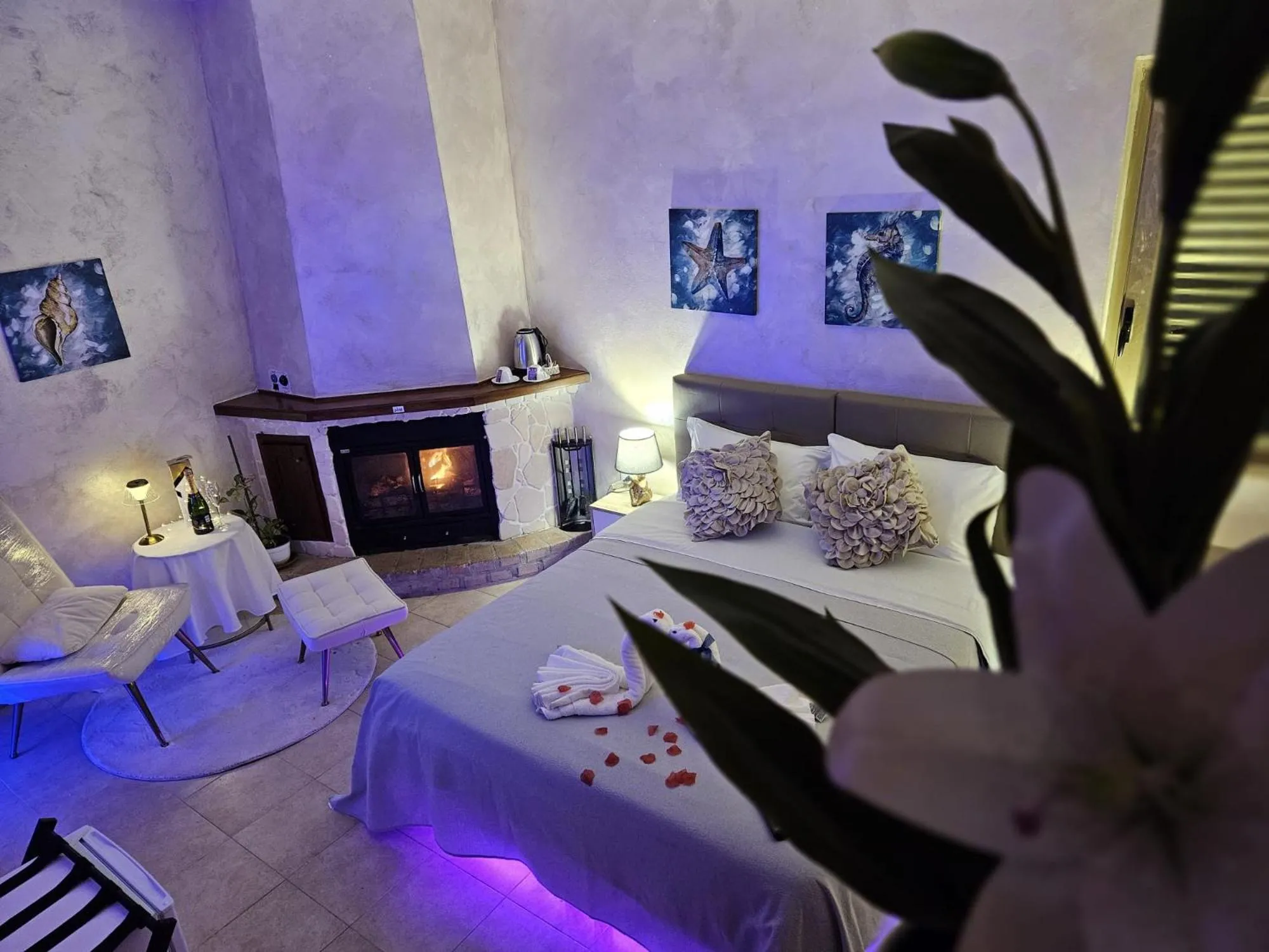 Photo of the whole room, Bed in B&B Villa Maracujà