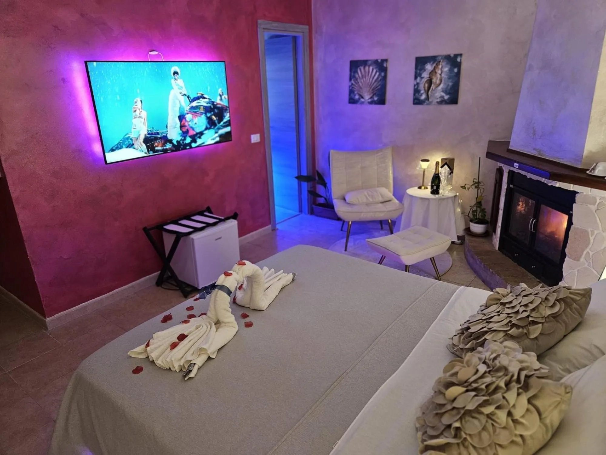 Photo of the whole room, Bed in B&B Villa Maracujà