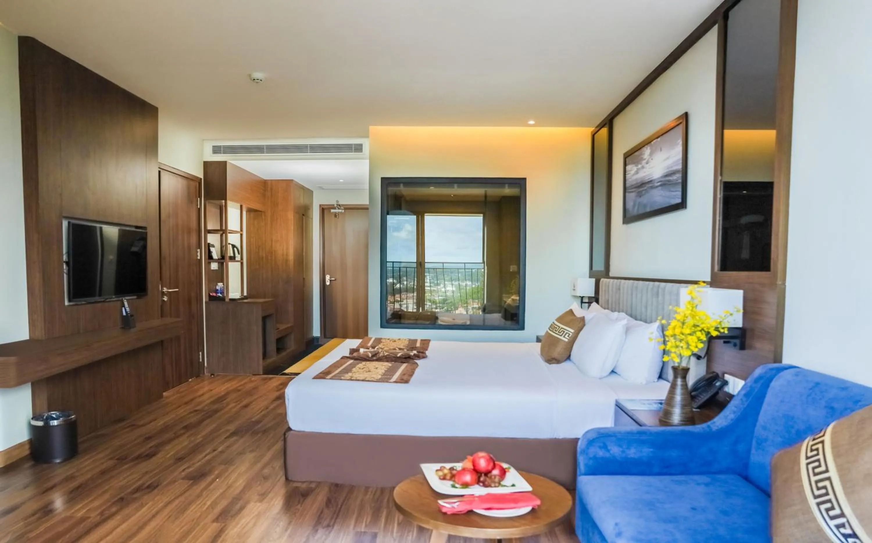 Bed in Vipol Mui Ne Hotel & Spa