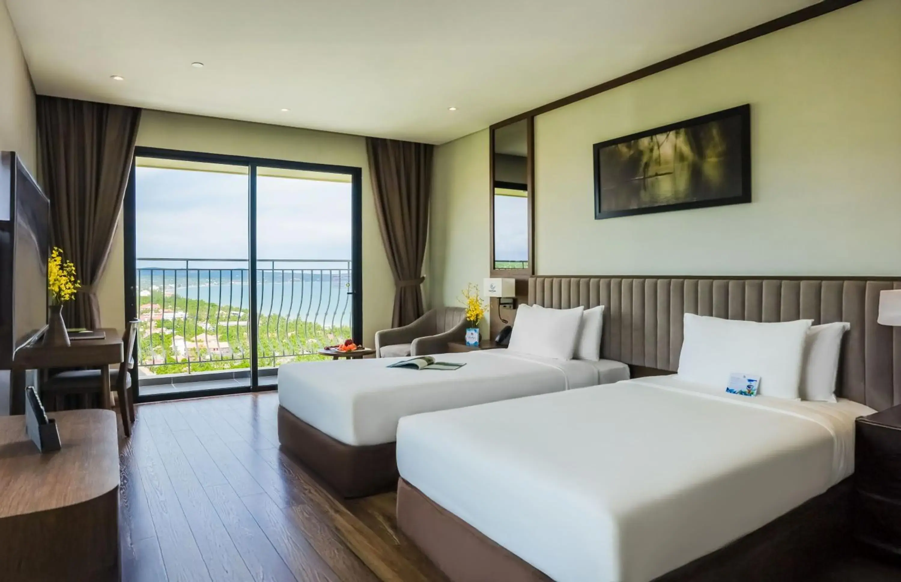 Premier Twin Seaview with Balcony in Vipol Mui Ne Hotel & Spa Premier Twin Seaview with Balcony in Vipol Mui Ne Hotel & Spa