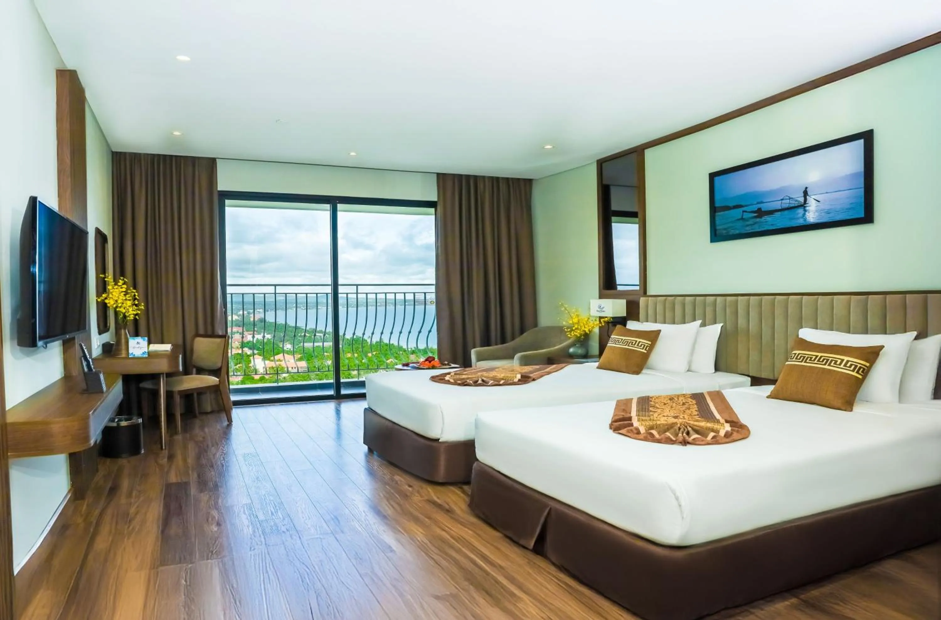 Bedroom, Bed in Vipol Mui Ne Hotel & Spa