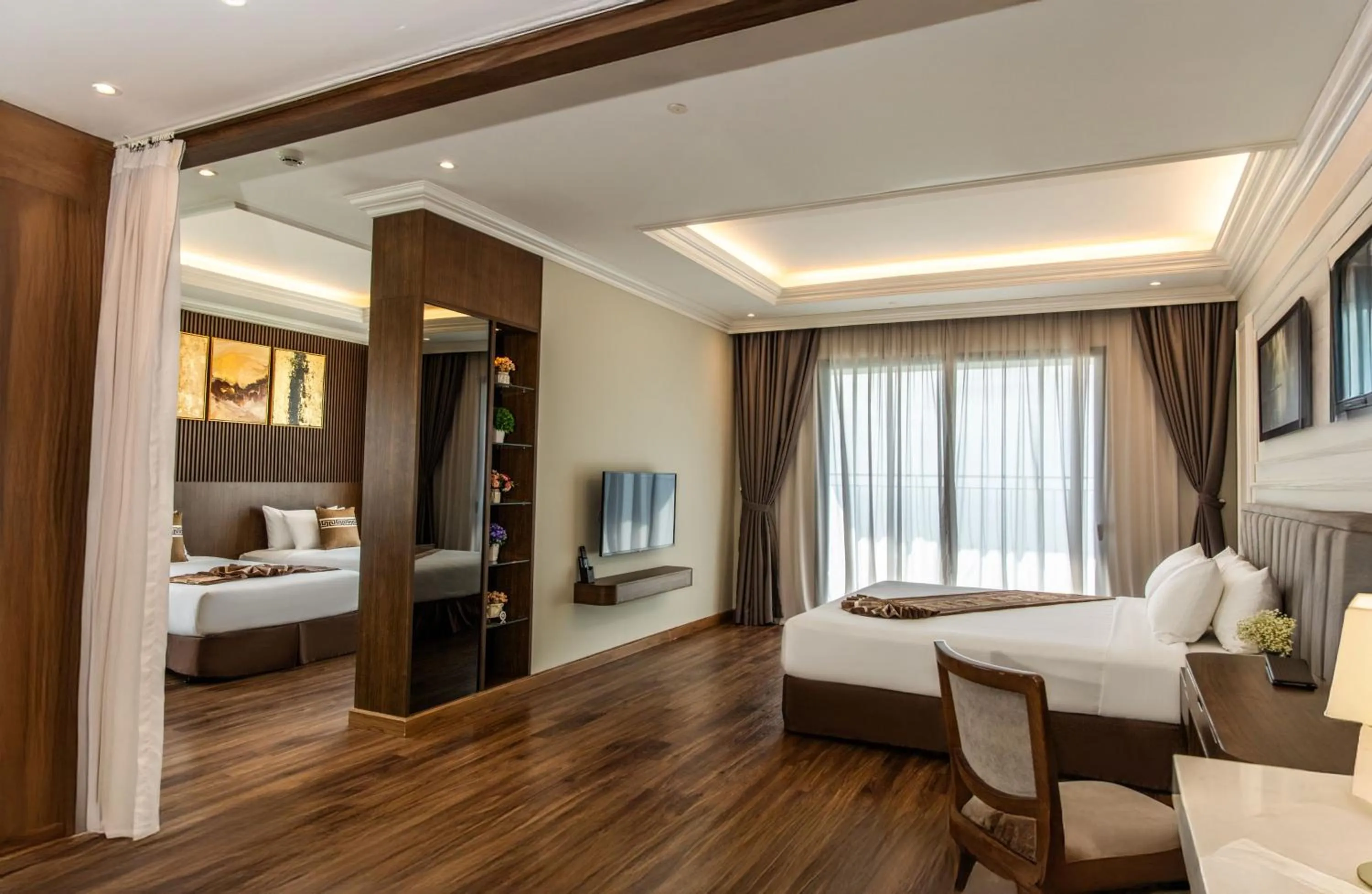 Photo of the whole room, Bed in Vipol Mui Ne Hotel & Spa