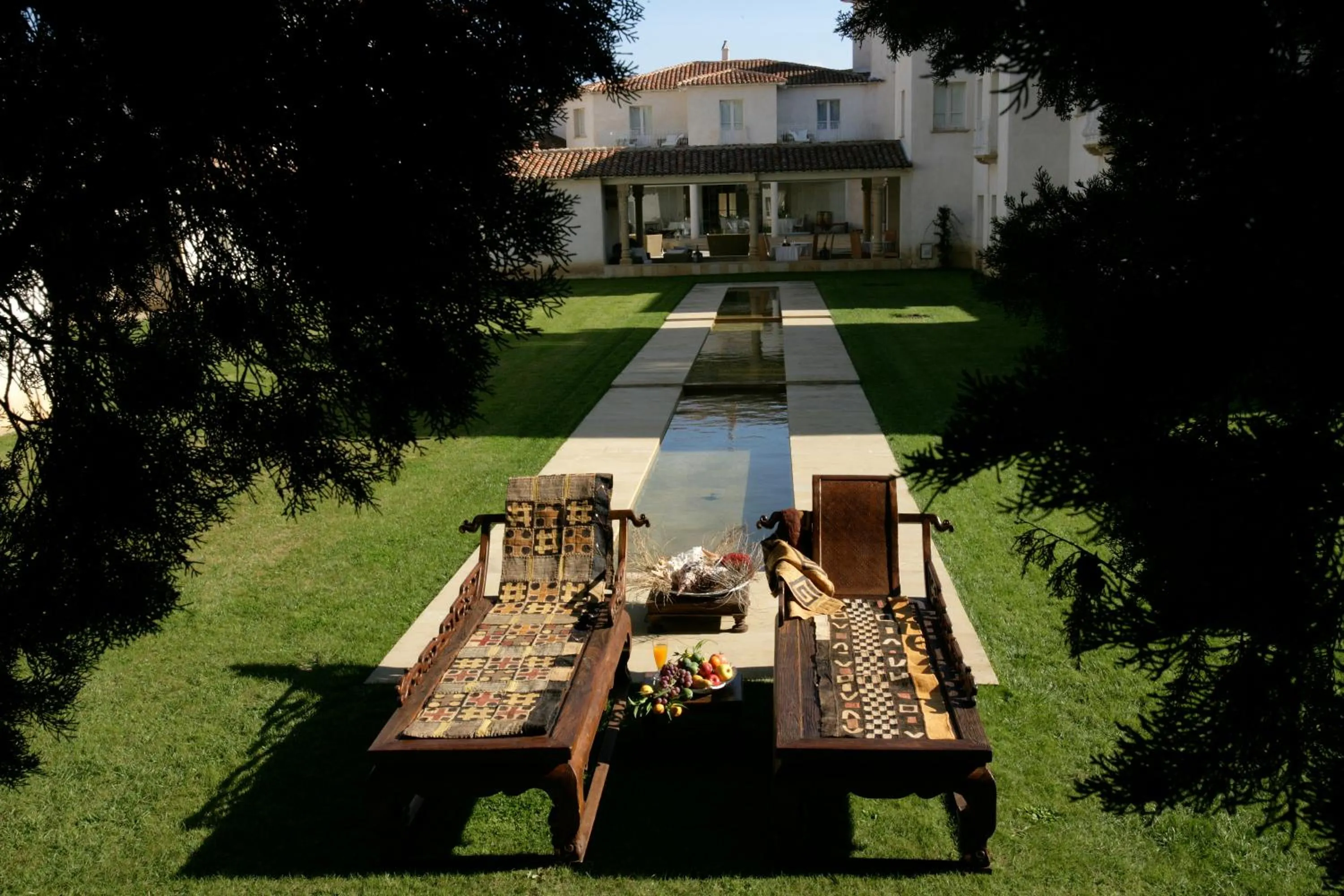 Patio in Tartheshotel