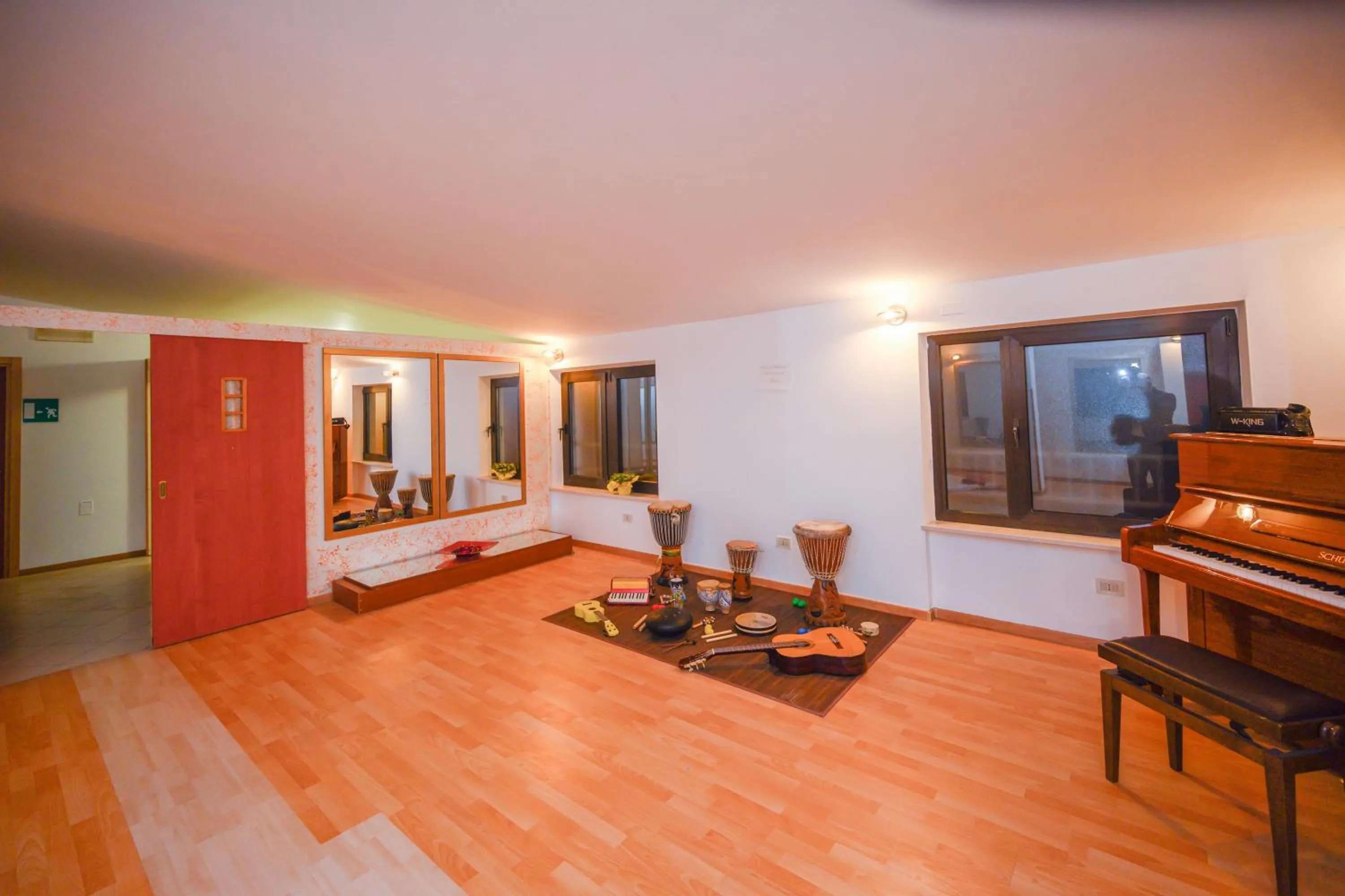 Seating area in AlmaMed Hotel san Leonardo