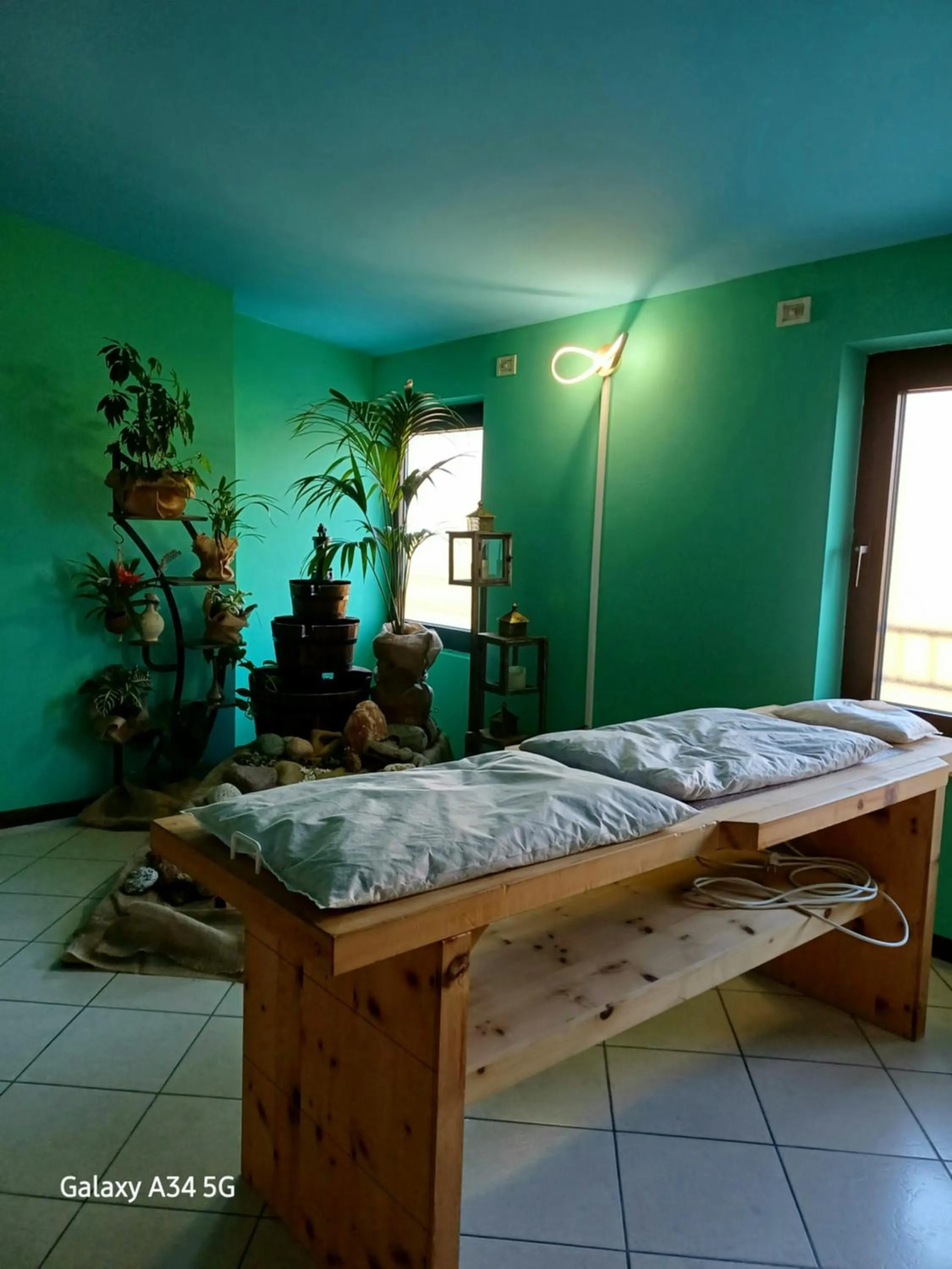 Bed in AlmaMed Hotel san Leonardo