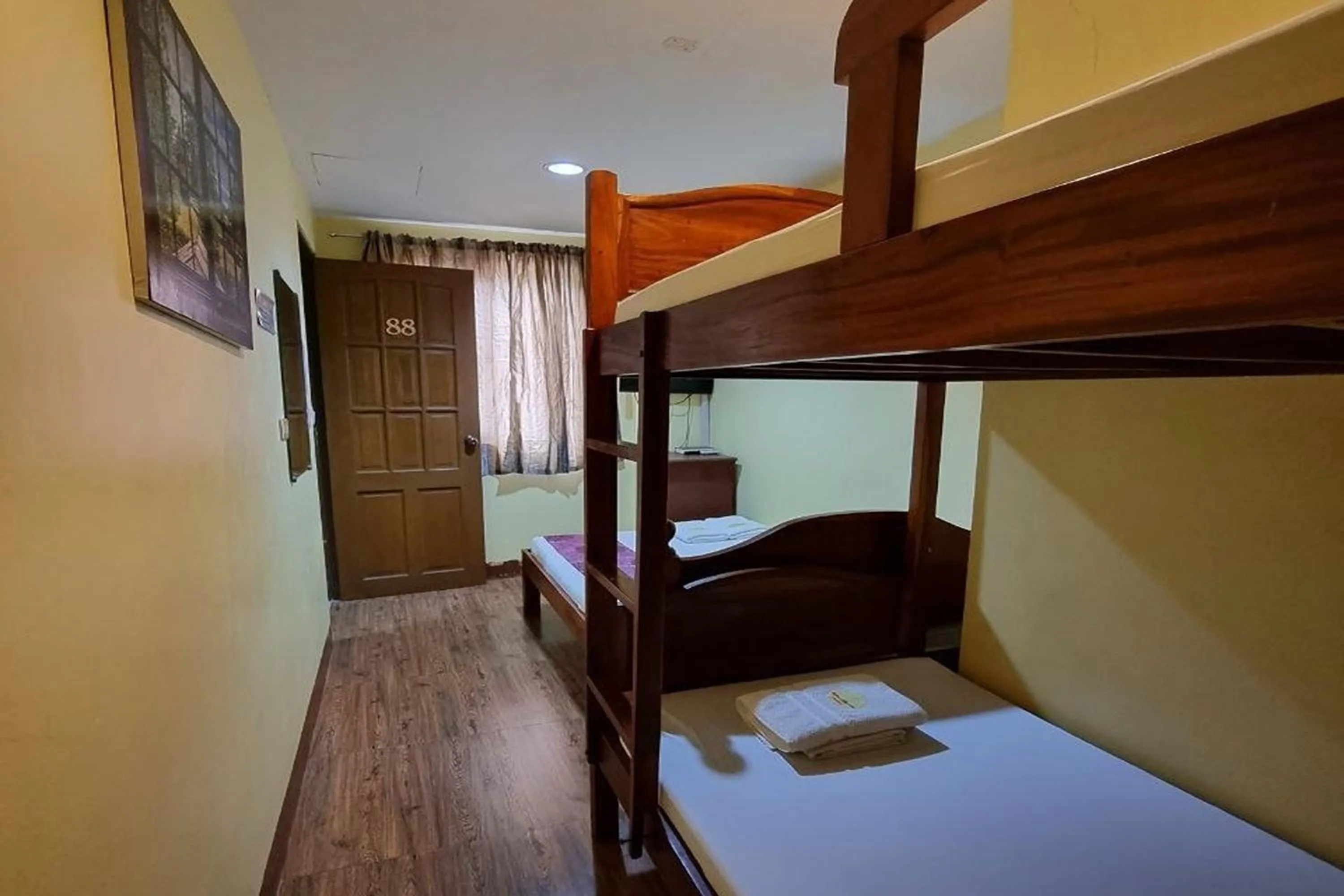 Bed in Mojica Residencia Hotel