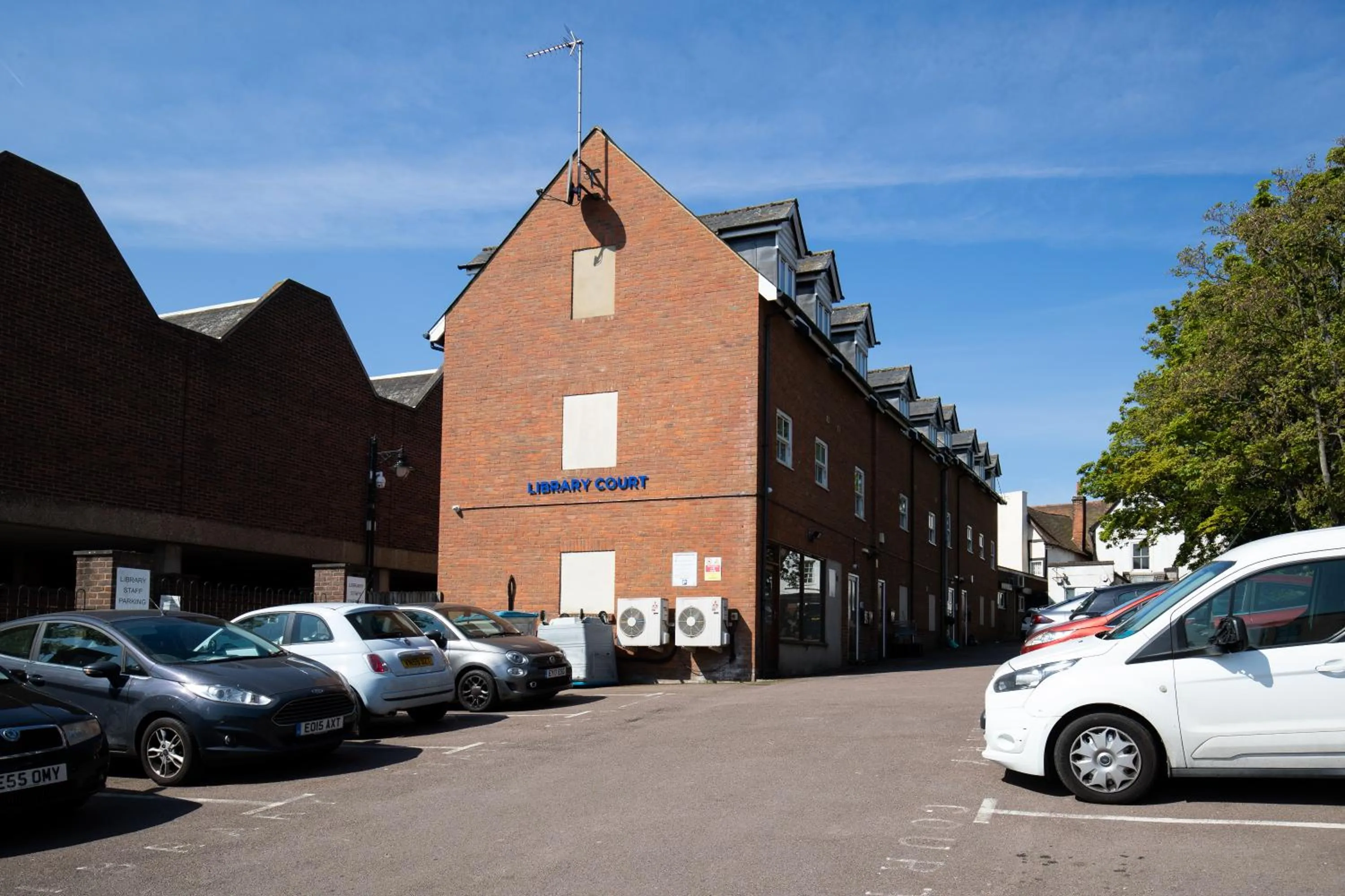 Property building in Velvet 2-bedroom apartment, Brewery Road, Hoddesdon