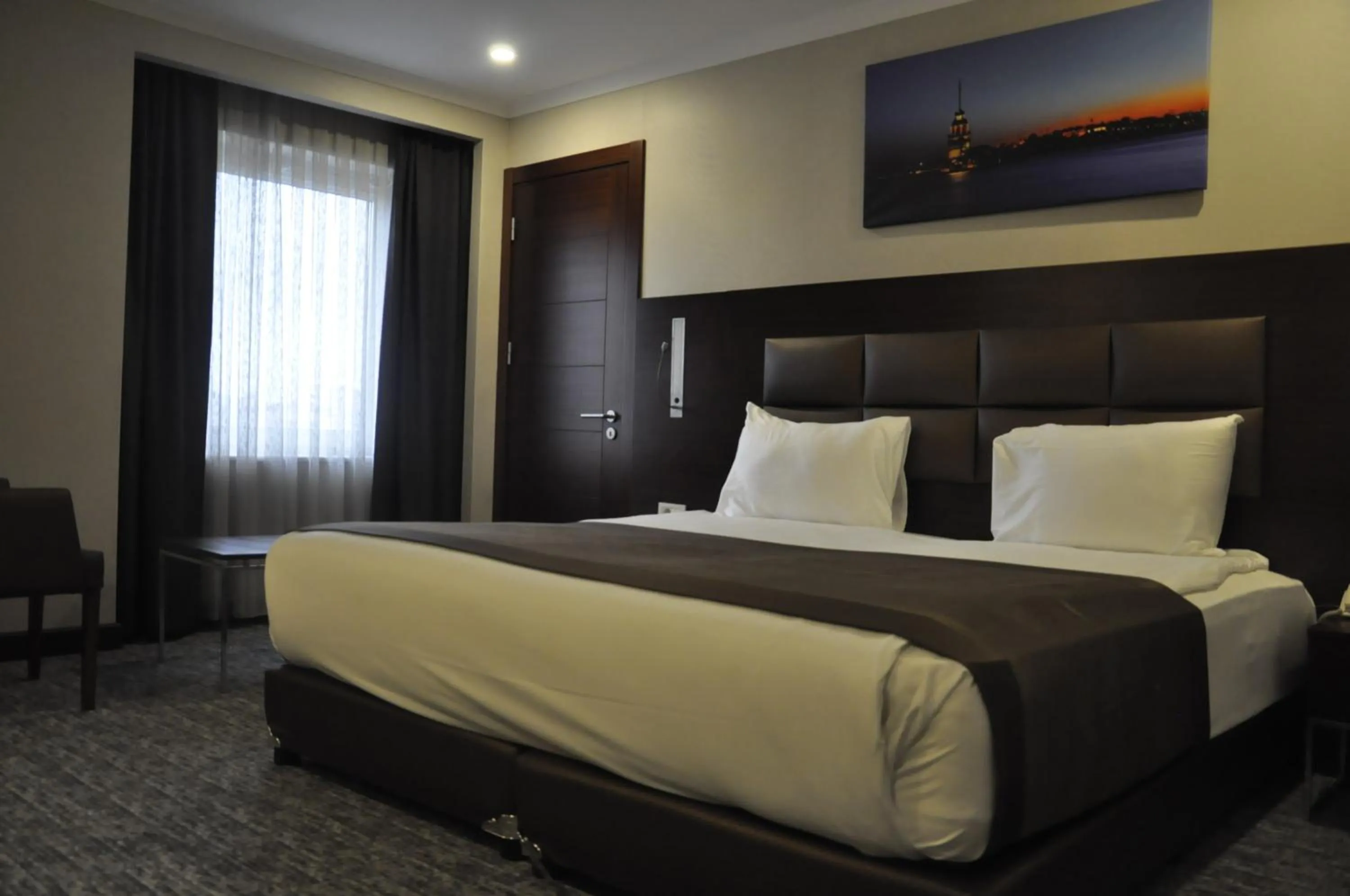 Bed in Happy Inn Gebze Hotel